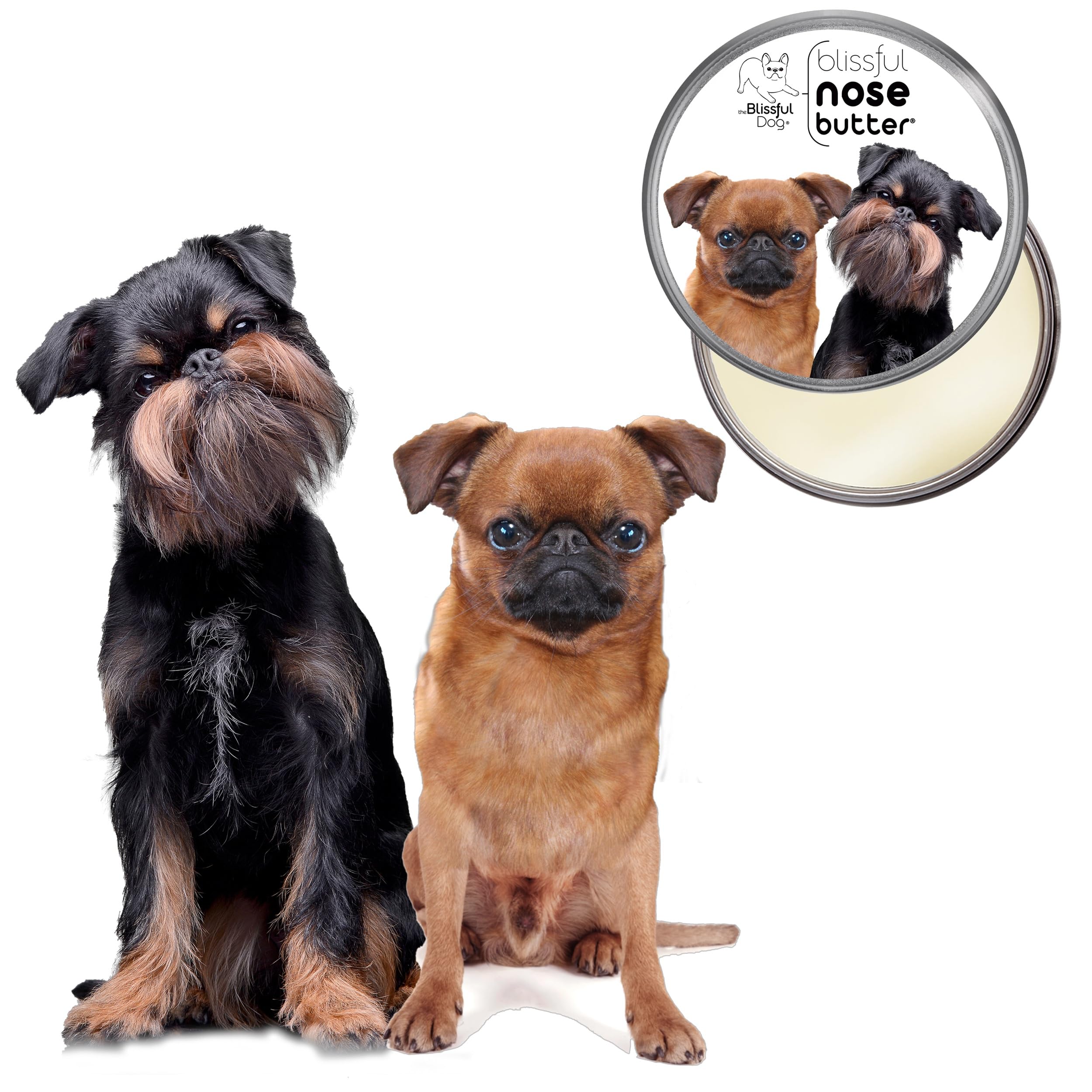 The Blissful Dog Brussels Griffon Unscented Nose Butter, 16oz