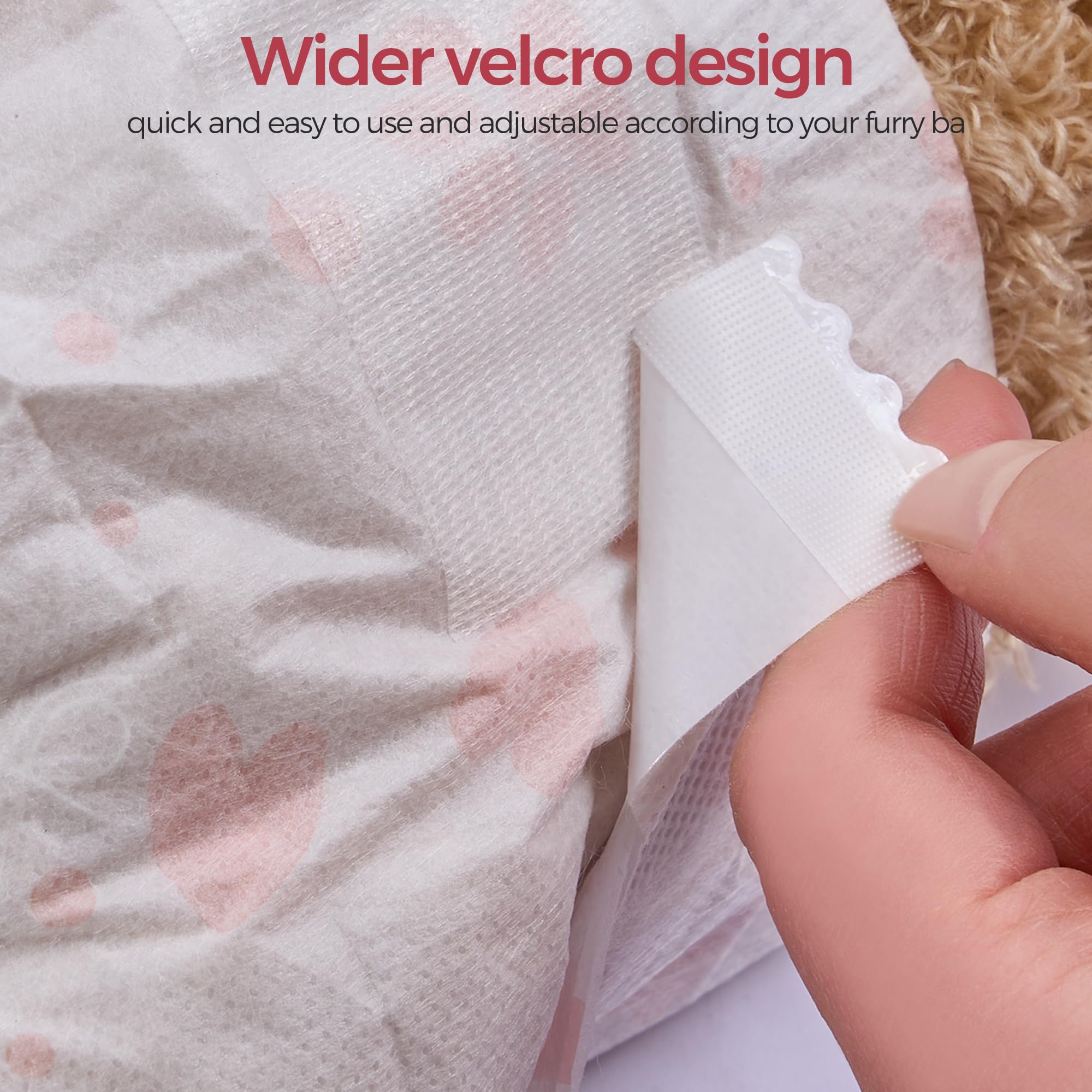 Bestle Disposable Female Dog Diapers, 40 Count, S (Waist 16.9   -19.7   ), Wetness Indicator, Ultra Protection, Leak Proof, Supe