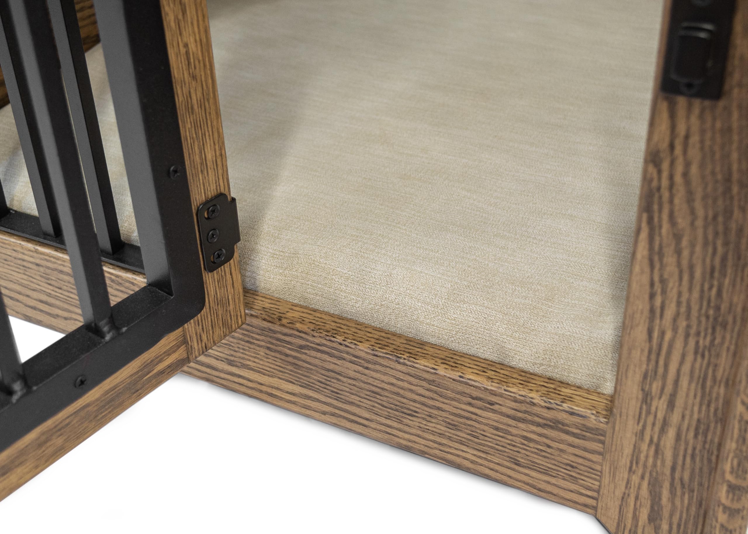 Pet Cabinet With Powder Coated Aluminum Grates & Pad