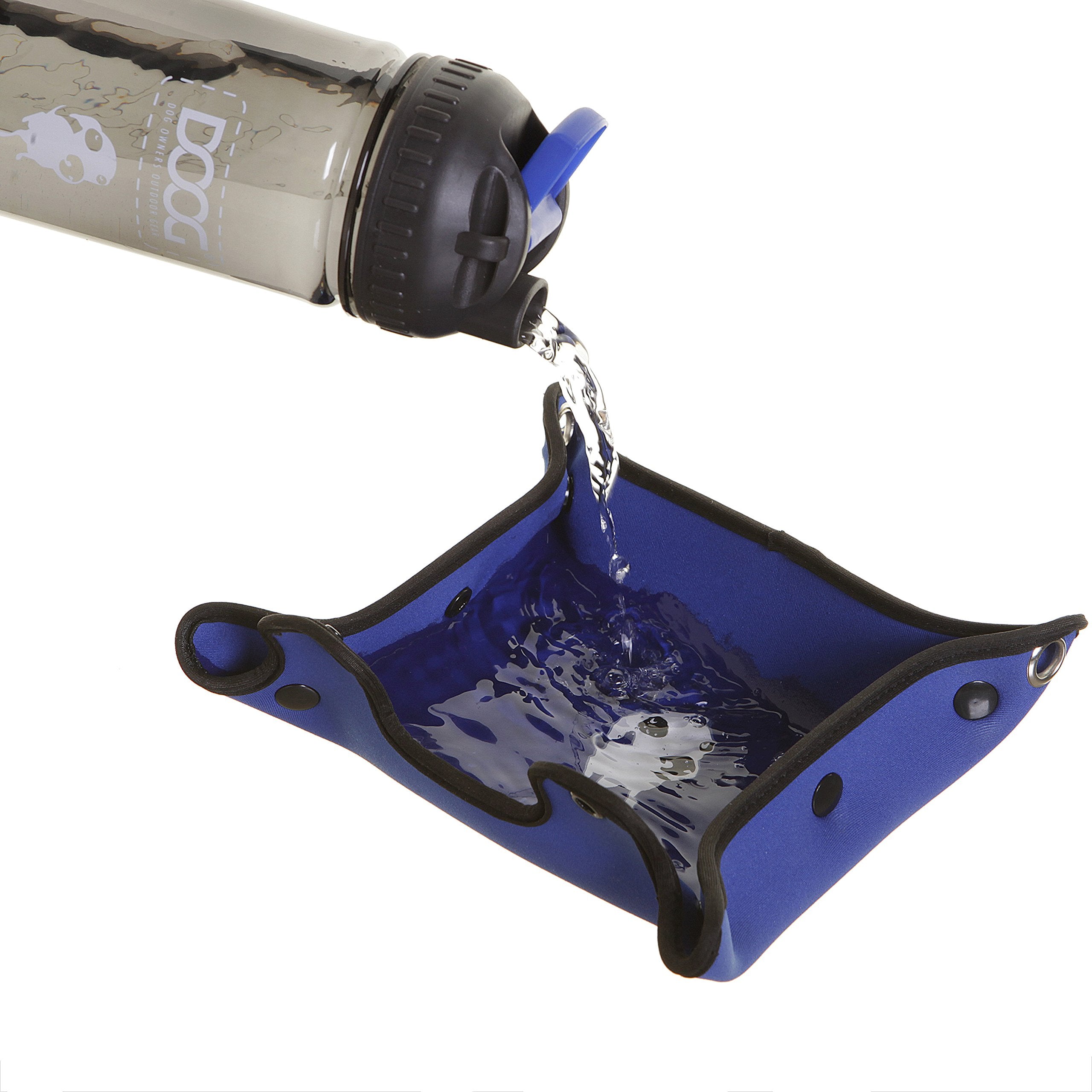 Doog - Dog Owners Outdoor Gear 3-In-1 Water Bottle Plus Drink Insulator Plus Dog Water Bowl - 3 * 3 * 8.5