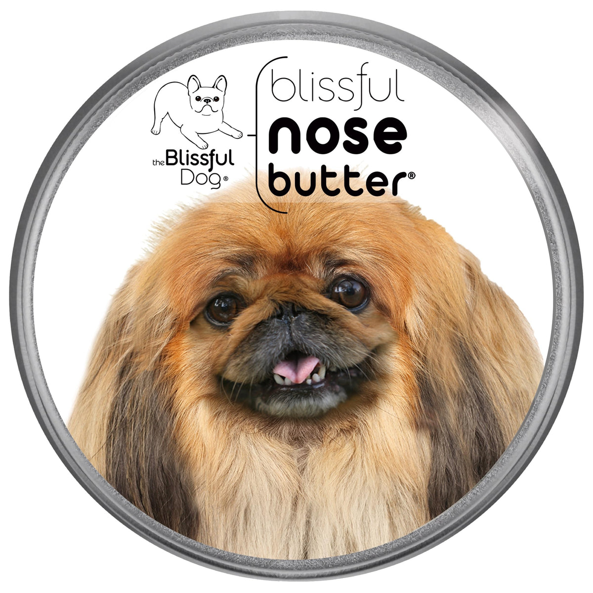 The Blissful Dog Pekingese Unscented Nose Butter - Dog Nose Butter, 8 Ounce