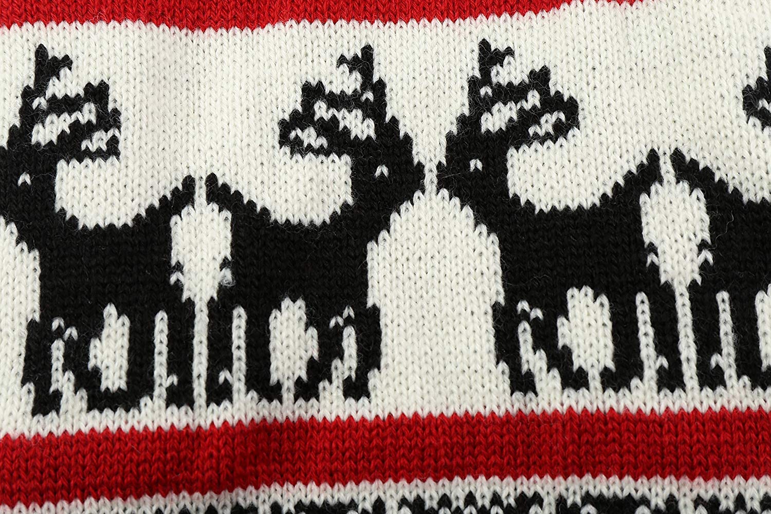Penguin Red Christmas Holiday Festive Dog Sweater For Medium Dogs,Back Length 16'