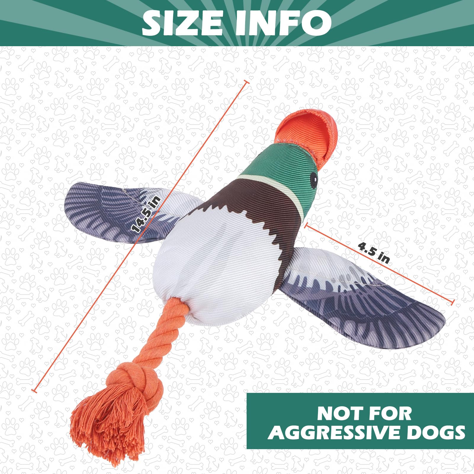 Expawlorer Duck Dog Toy Launcher - Floating Fetch Toy For Dogs, Interactive Squeaky Chew Toy Toss Thrower, Outdoor Fun For Small