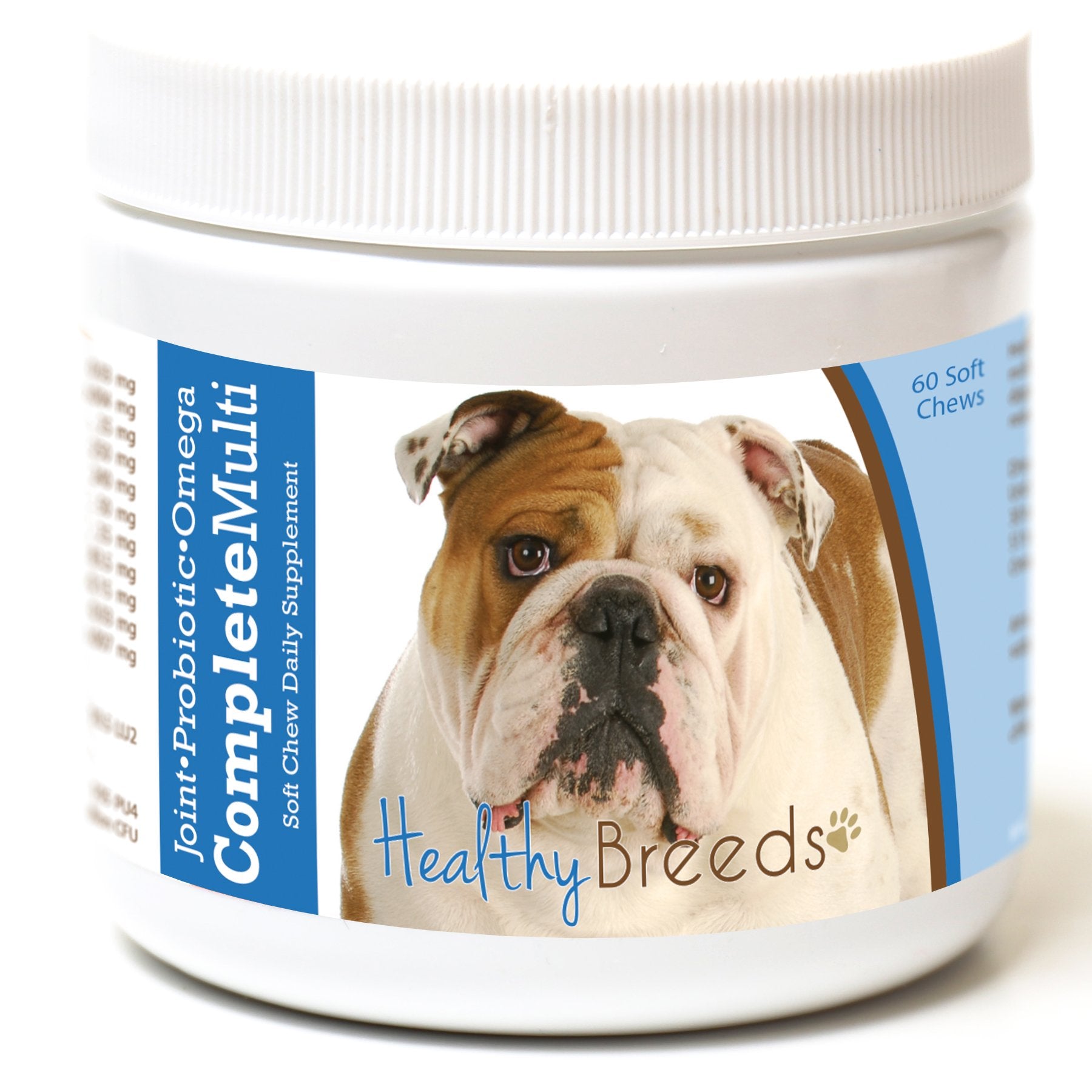 Healthy Breeds Bulldog All in One Multivitamin Soft Chew 60 Count