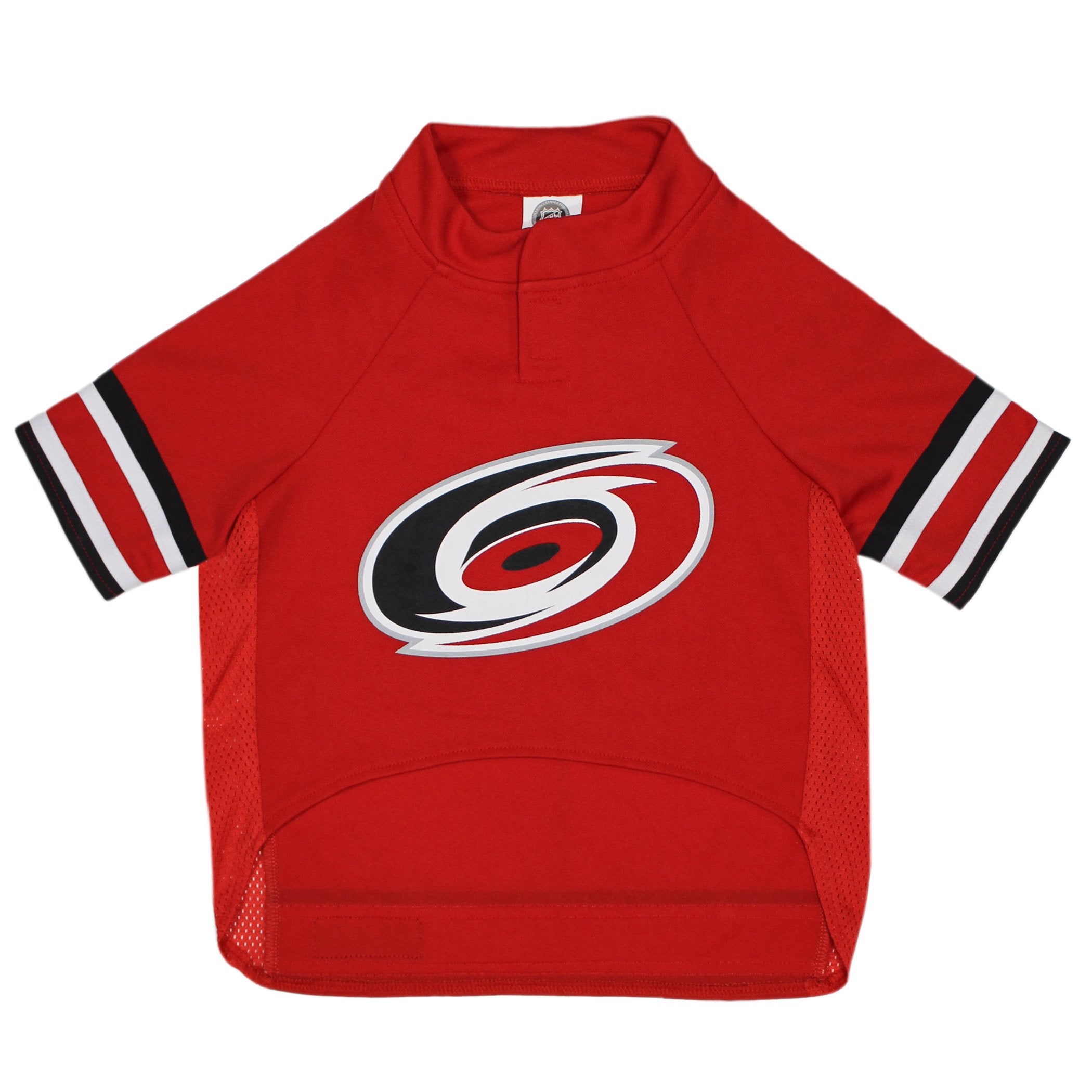 Pets First NHL Carolina Hurricanes Jersey for Dogs & Cats, Large. - Let Your Pet Be A Real NHL Fan!