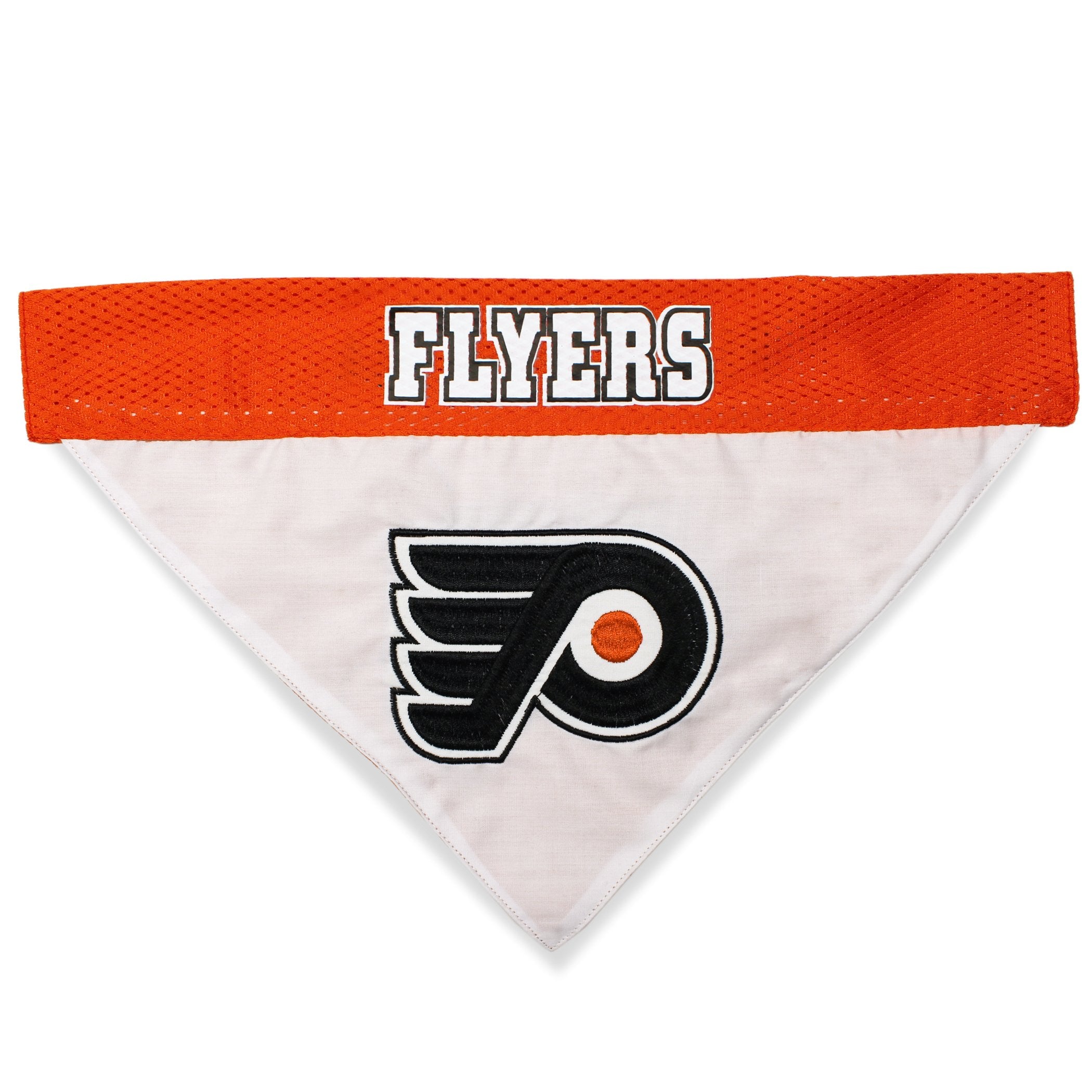 NHL Philadelphia Flyers Bandana for Dogs & Cats, Large/X-Large. - Cute & Stylish Bandana! The Perfect Hockey Fan Scarf Bandana,