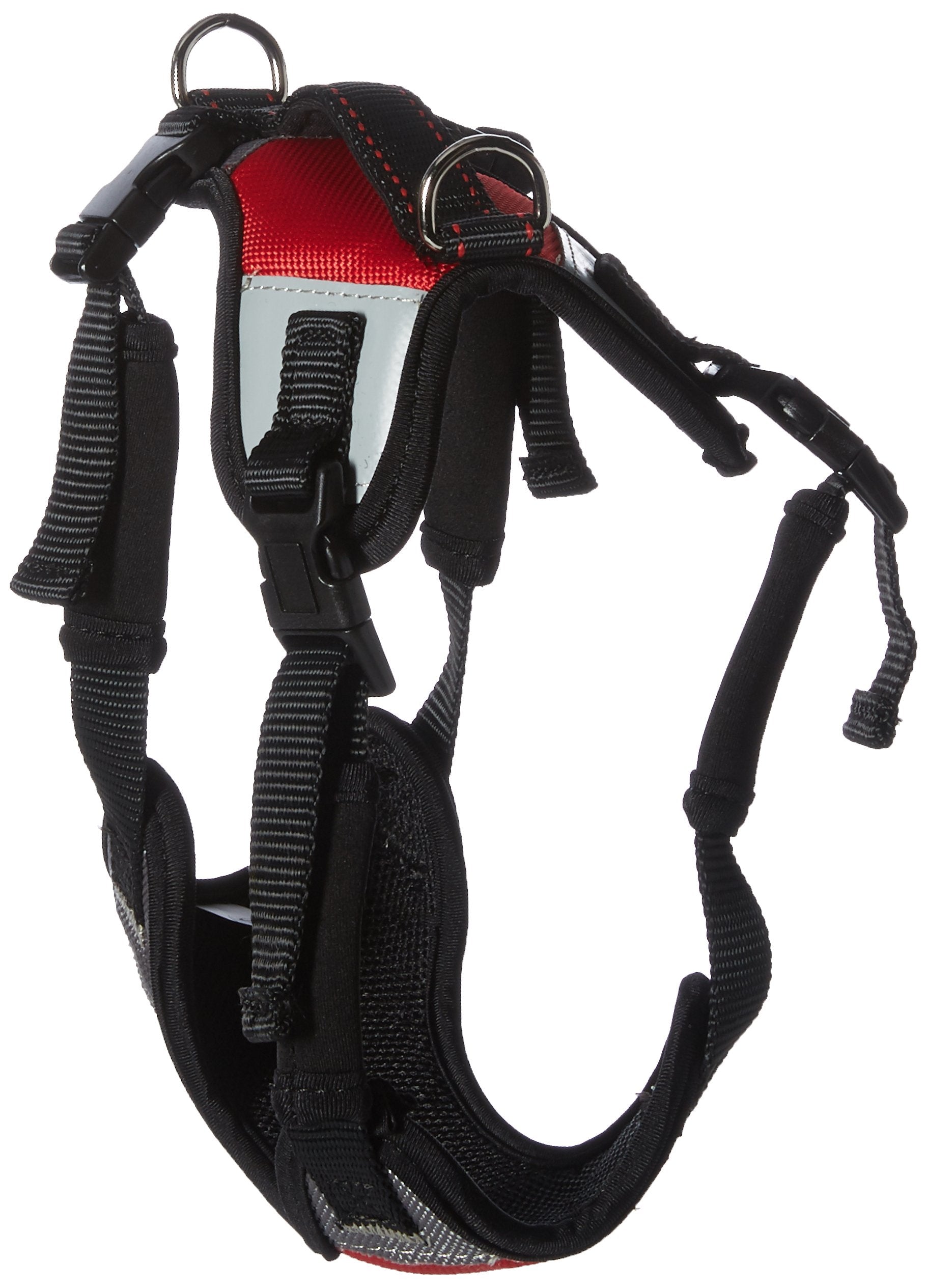 Total Pet Health Lift and Go Dog Lead, Small, Neoprene, Red, Model TP69642483