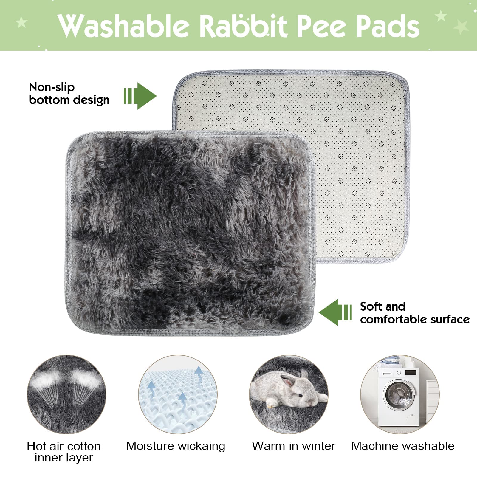 Rabbit House Wooden, Rabbit Houses And Hideouts Whearted, Large Rabbit Hideout Bunny House With Multiple Windows For Indoor Adult Bunnies Guinea Pigs Chinchilla Habitat - Brown