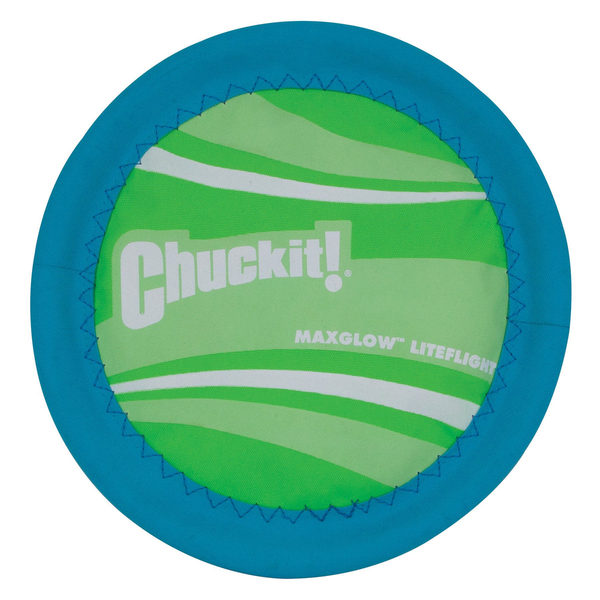 Chuckit! Max Glow Lite Flight Dog Toy, Small (7 Inch)