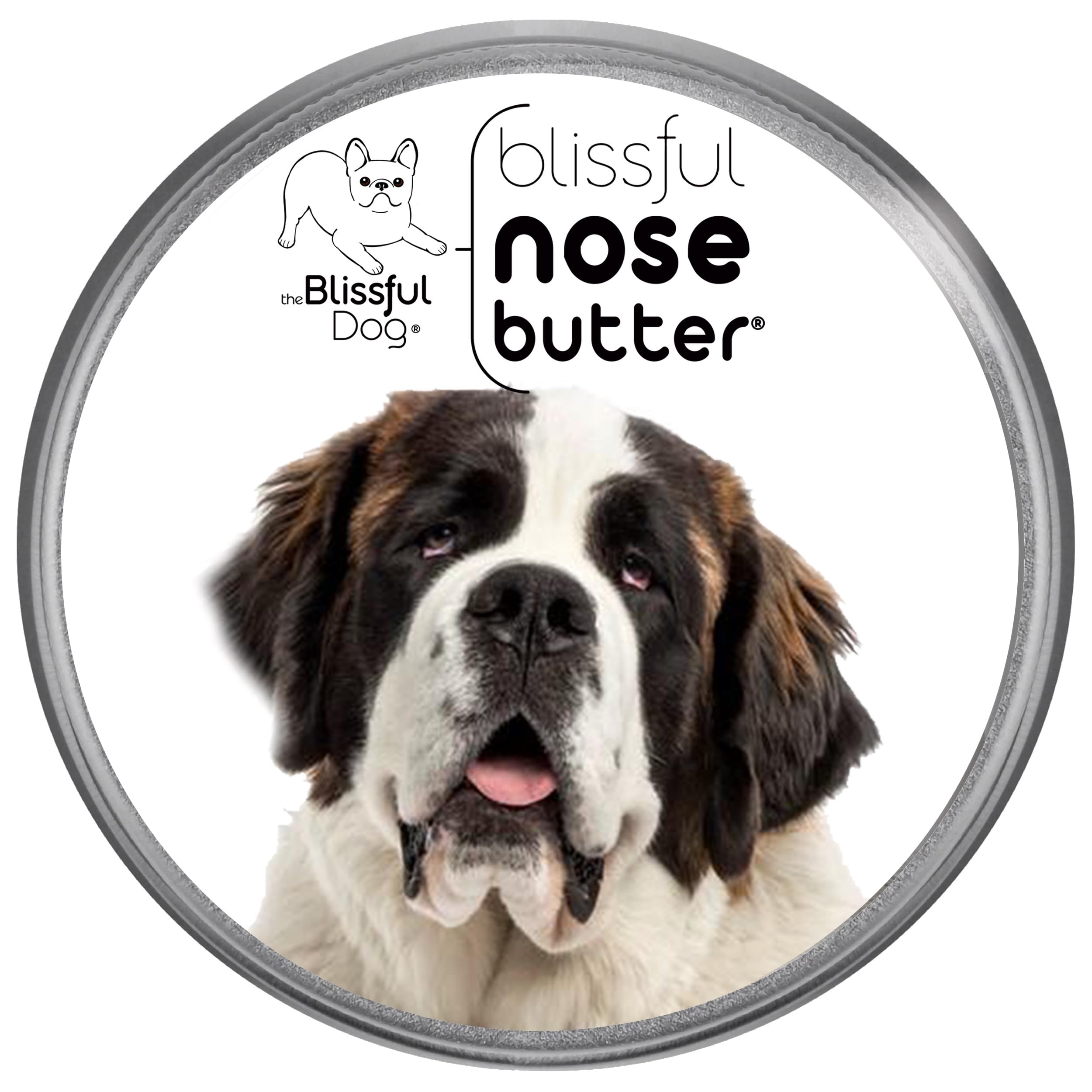 The Blissful Dog St. Bernard Unscented Nose Butter - Dog Nose Butter, 8 Ounce
