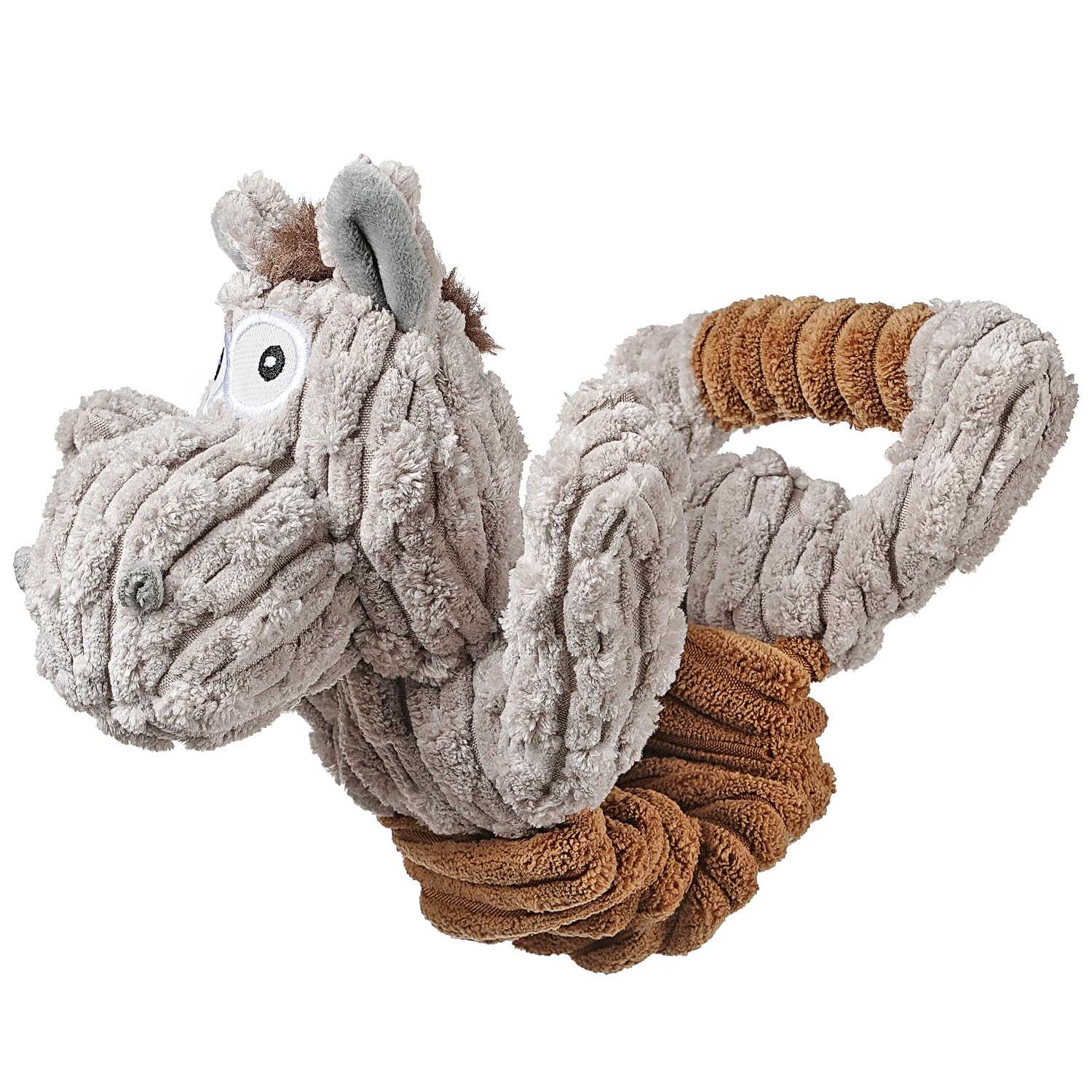 Squeaky Dog Toy, Durable Dog Toy Large Breed, Tug Of War Dogs Interactive Toy, Stuffed Plush Puppy Toys With Crinkle Paper For S