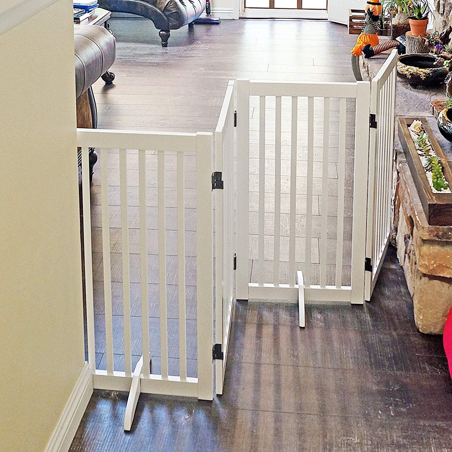 Welland Support Feet For 360 Degree Configurable Gate Collection, White, A Pair