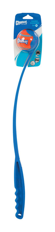 Chuckit! Dog Ball Launcher - Classic 26' With Medium (2.5'), Dog Fetch Ball Thrower, For Dogs 20-60 Pounds, Made In Usa