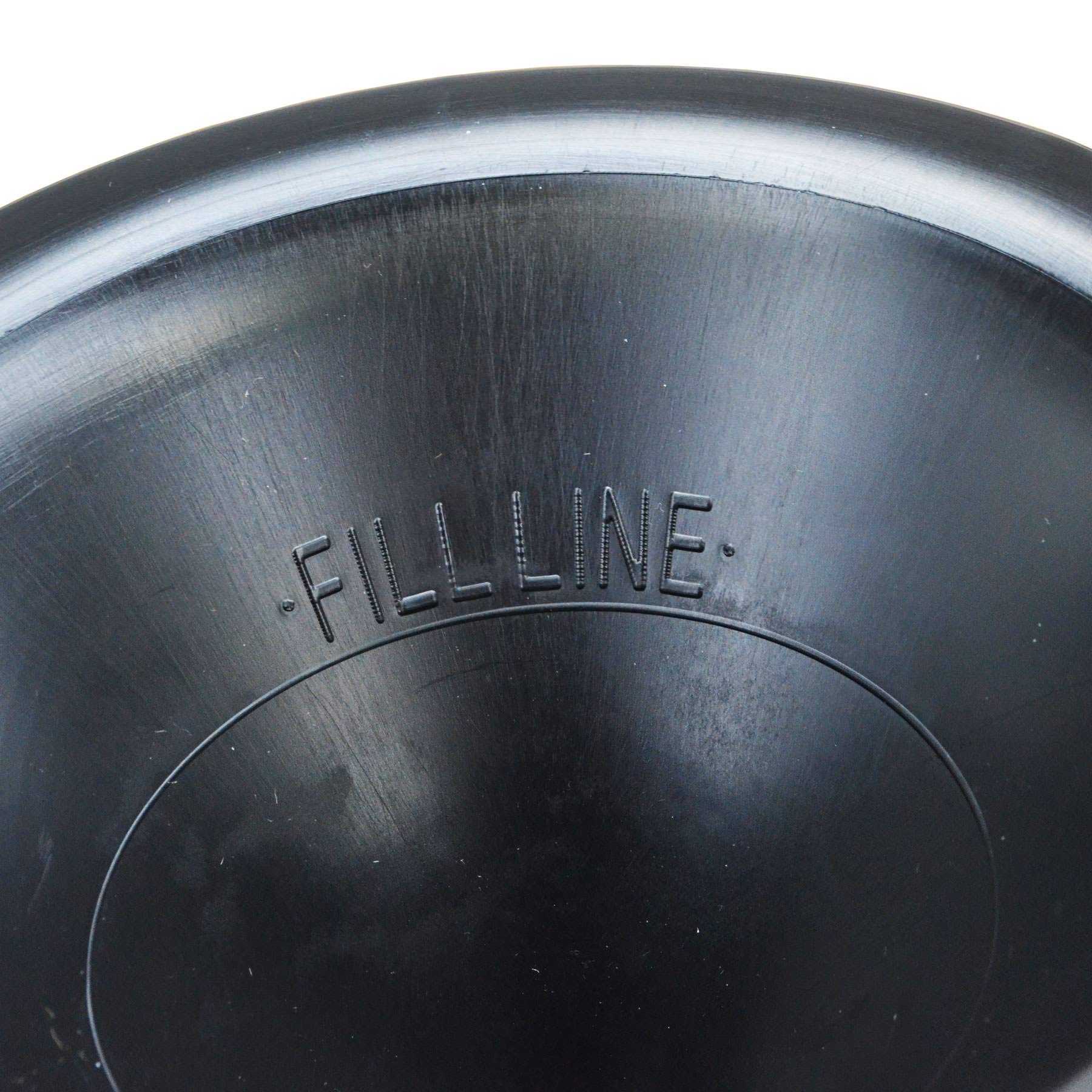 Ray Allen Buddy Bowl - Spill Proof Dog Water Bowl (64Oz Black)