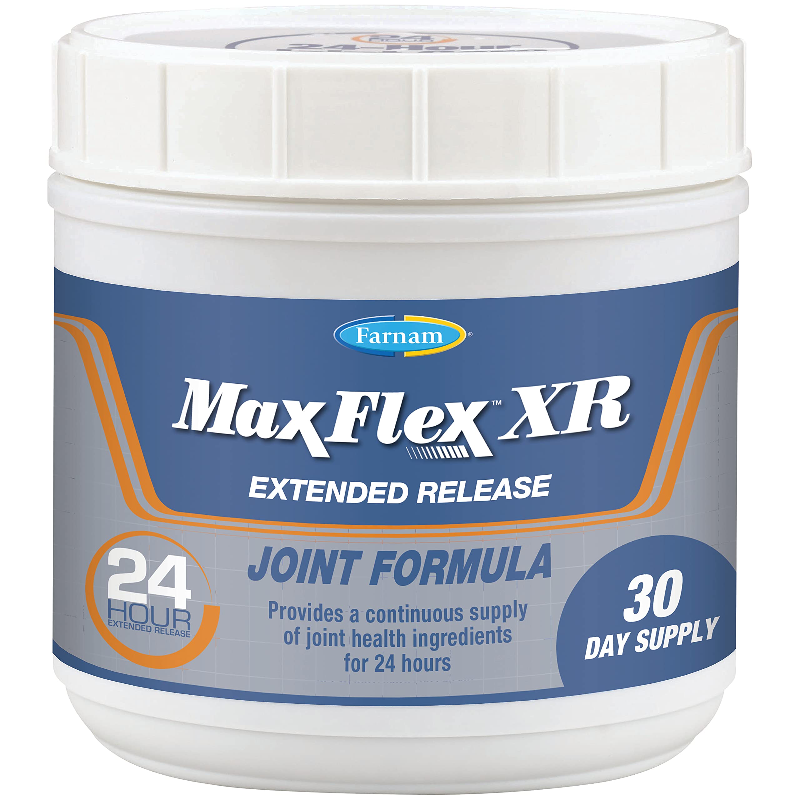 Farnam MaxFlex XR Extended Release Joint Supplement for Horses, Provides a continuous supply of joint health ingredients for 24 
