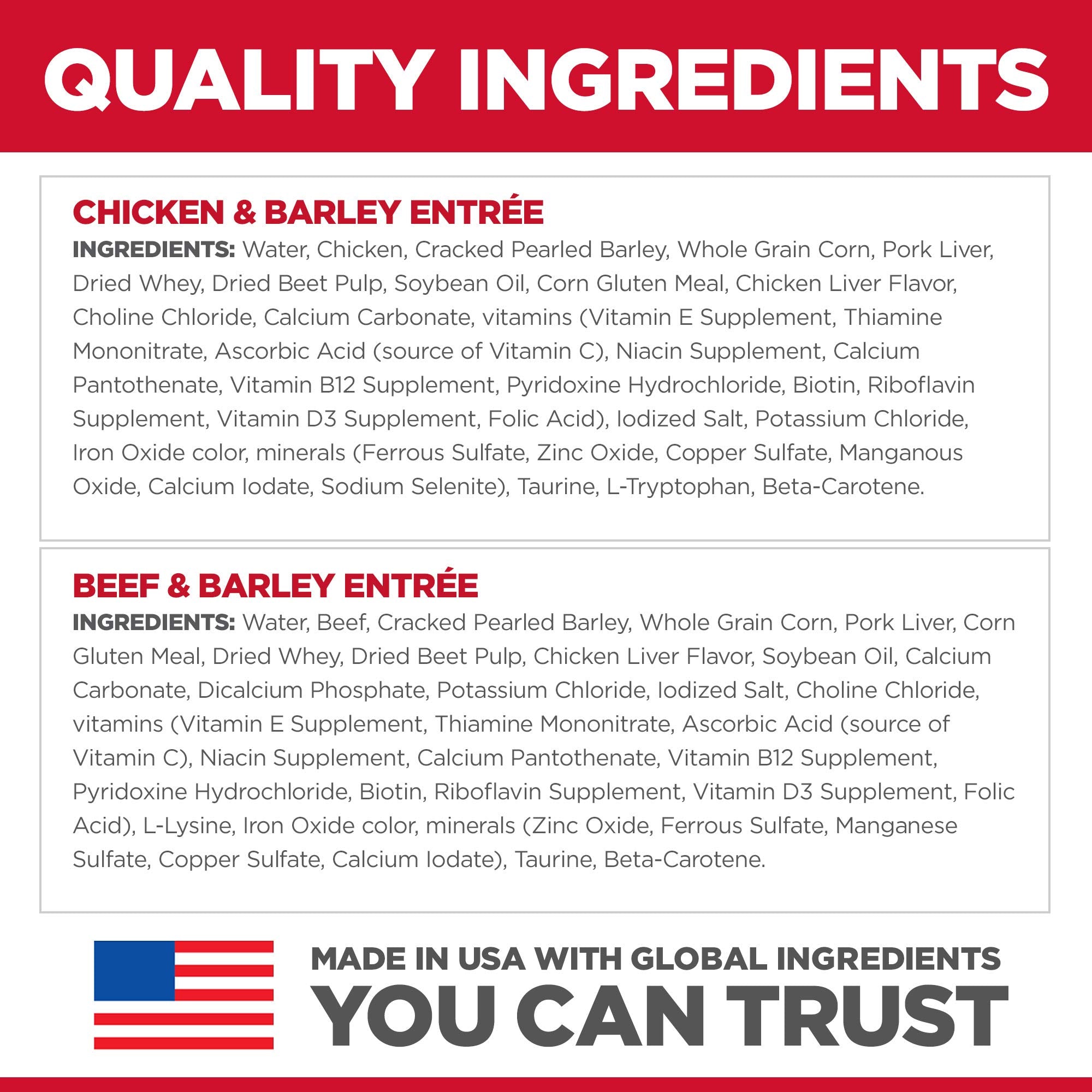 Hills Science Diet Adult 7+, Senior Adult 7+ Premium Nutrition, Wet Dog Food, Variety Pack: Chicken & Barley; Beef & Barley Loa