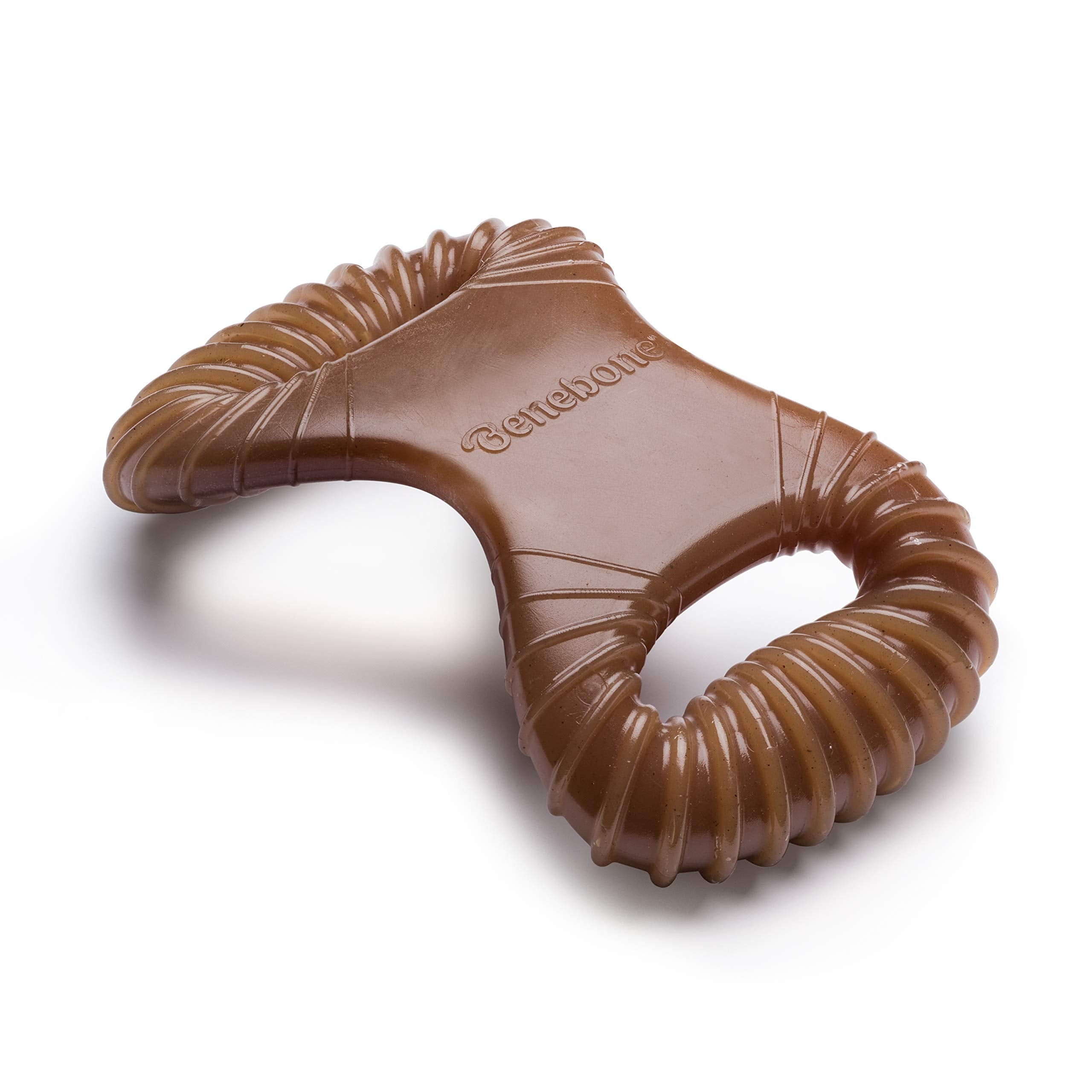 Benebone Dental Durable Dog Chew Toy For Aggressive Chewers, Real Peanut, Made In Usa, Small