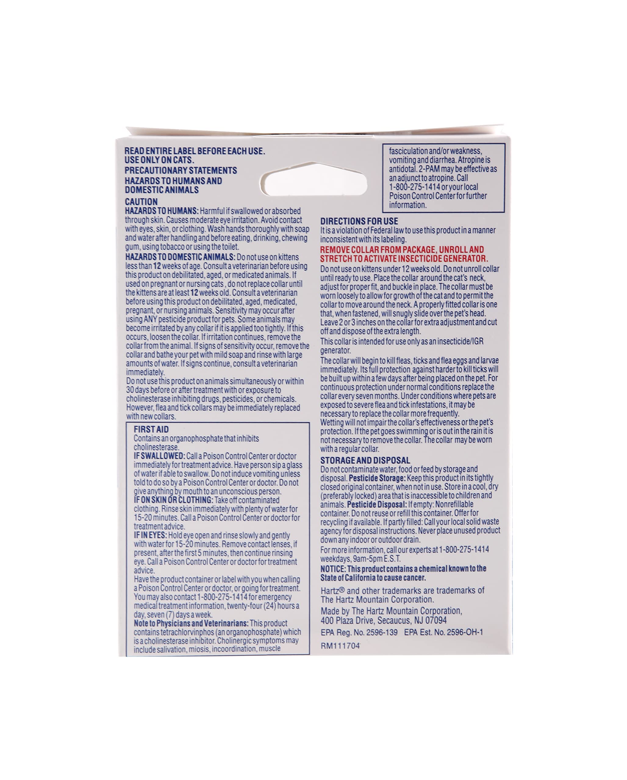 Hartz Ultraguard Pro Flea & Tick Collar For Cats And Kittens, 7 Month Flea And Tick Prevention And Protection, 1 Collar