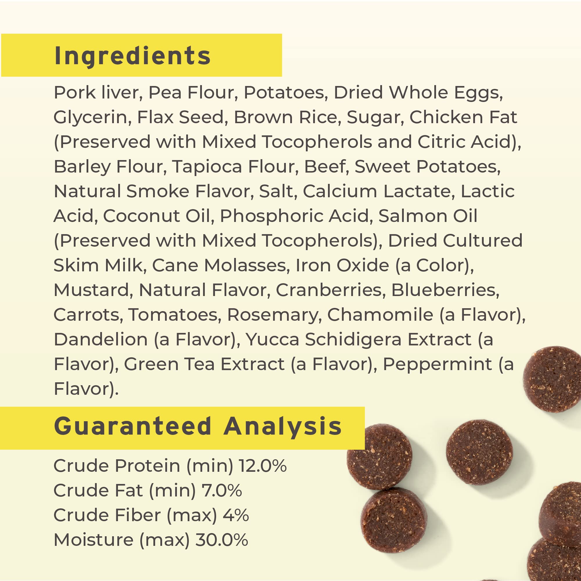 Pet Botanics Training Rewards Treats for Dogs, Made with Real Pork Liver, Focuses, Motivates, Rewards, Speeds Up Learning Curve,