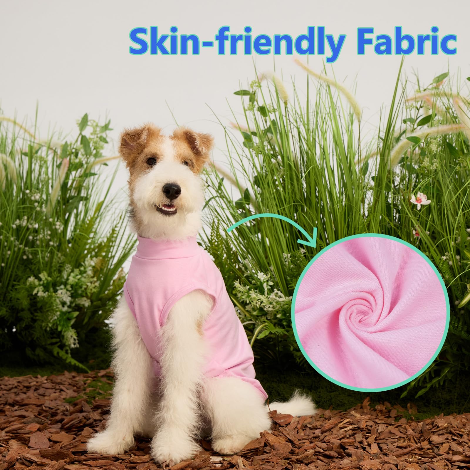 Migohi 2 Pack Sleeveless Dog T-Shirts For Medium Dogs, Moisture-Wicking Tee To Prevent Overheating And Colds Summer, Male Female