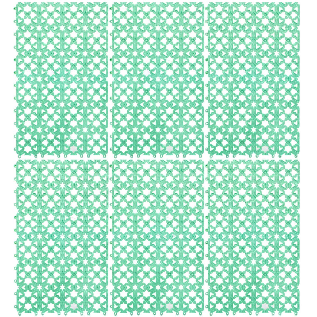 Hamiledyi Rabbit Cage Mats 6 Pcs Rabbit Resting Mat For Wire Floor Cages Plastic Bunny Feet Pad Playpen Feet Mats Floor Feet Pads For Rabbits Bunnies Chinchillas Guinea Pigs And Other Small Animals