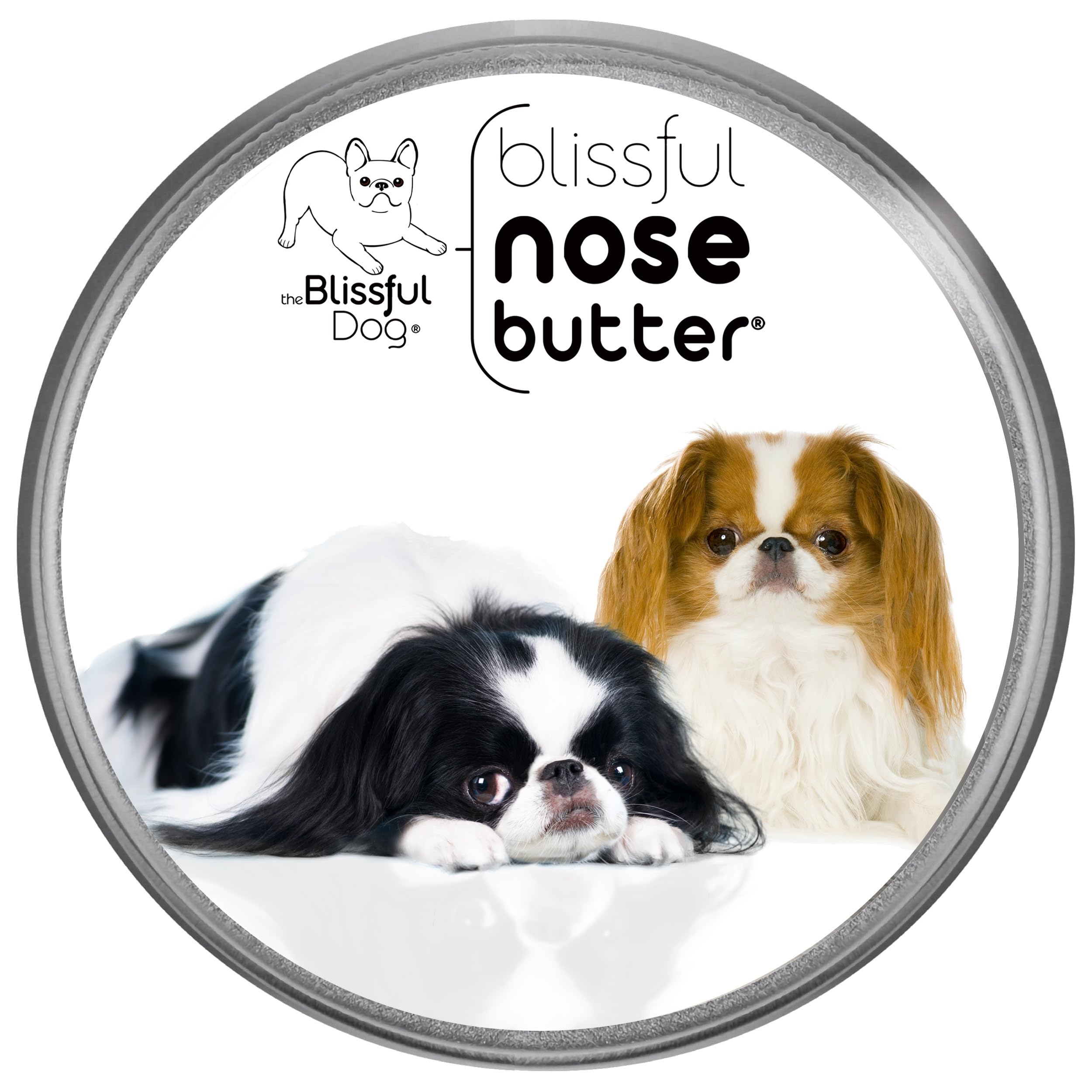 The Blissful Dog Japanese Chin Unscented Nose Butter - Dog Nose Butter, 8 Ounce