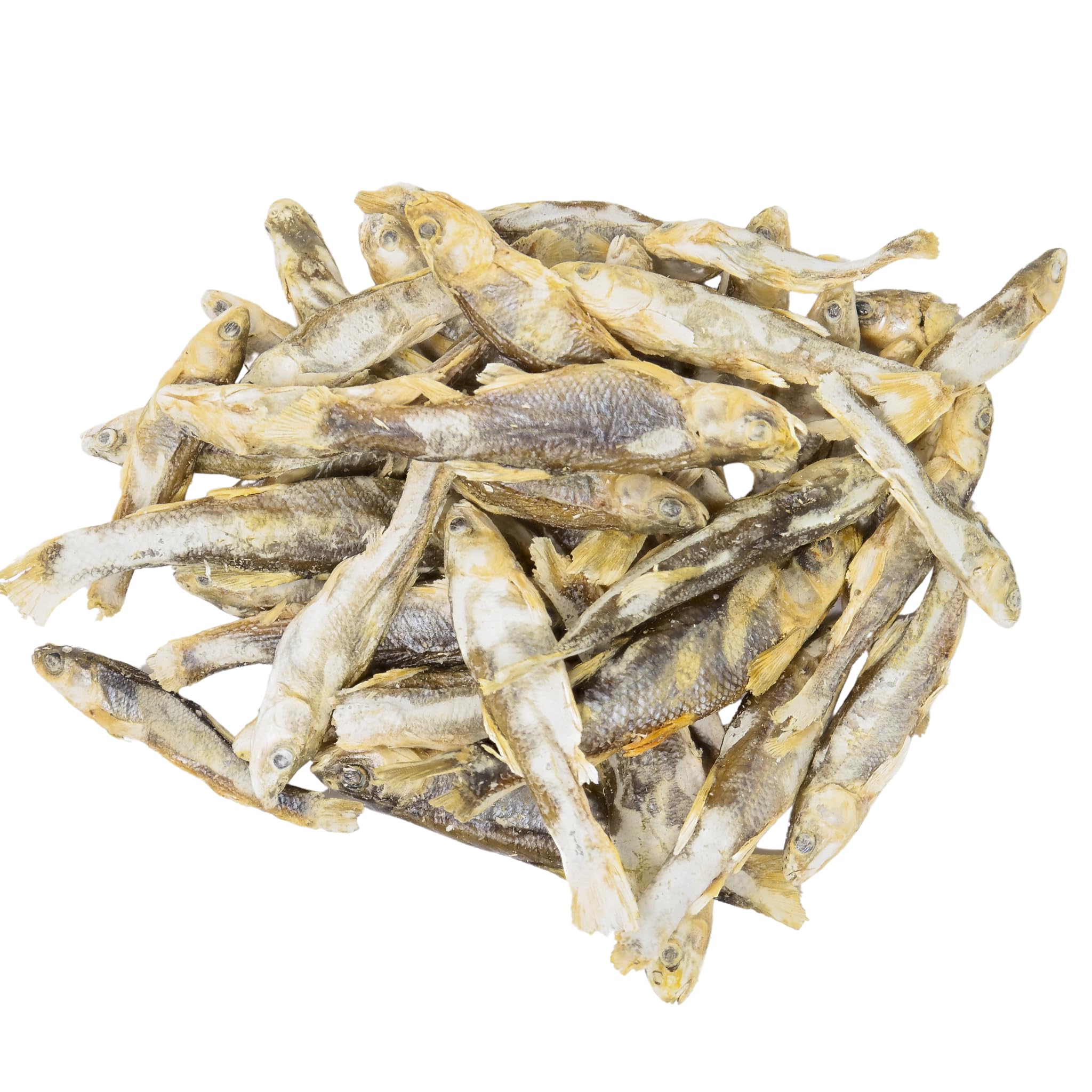 hotspot pets Freeze Dried Minnows - Healthy Treats for Cats & Dogs -1 Pound Big Bag (Made in USA) All Natural, High Protein, Ric