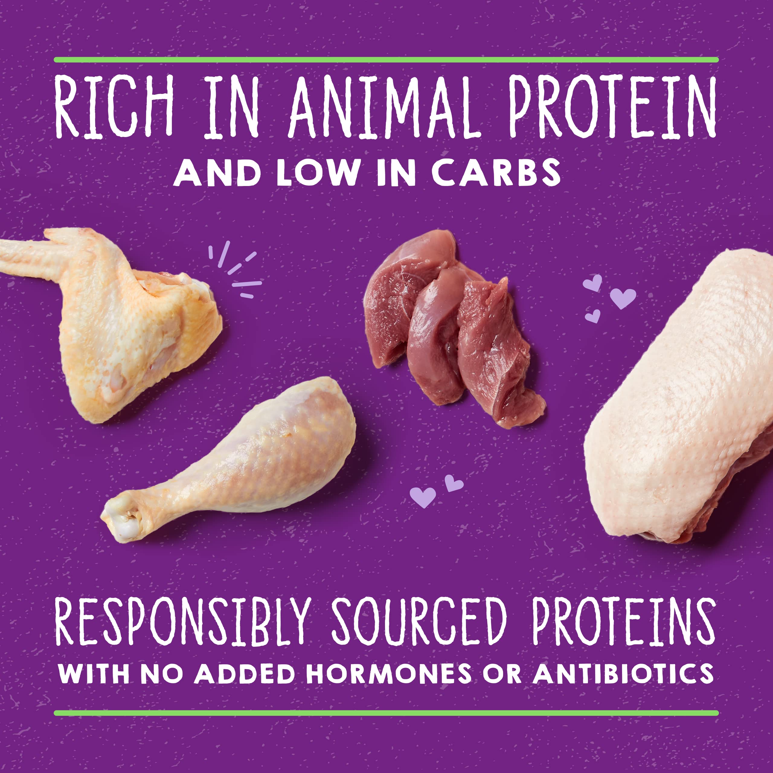 Stella & Chewys Carnivore Cravings Purrfect Pate Cans - Grain Free, Protein Rich Wet Cat Food - Duck & Chicken Recipe - (5.2 Oun