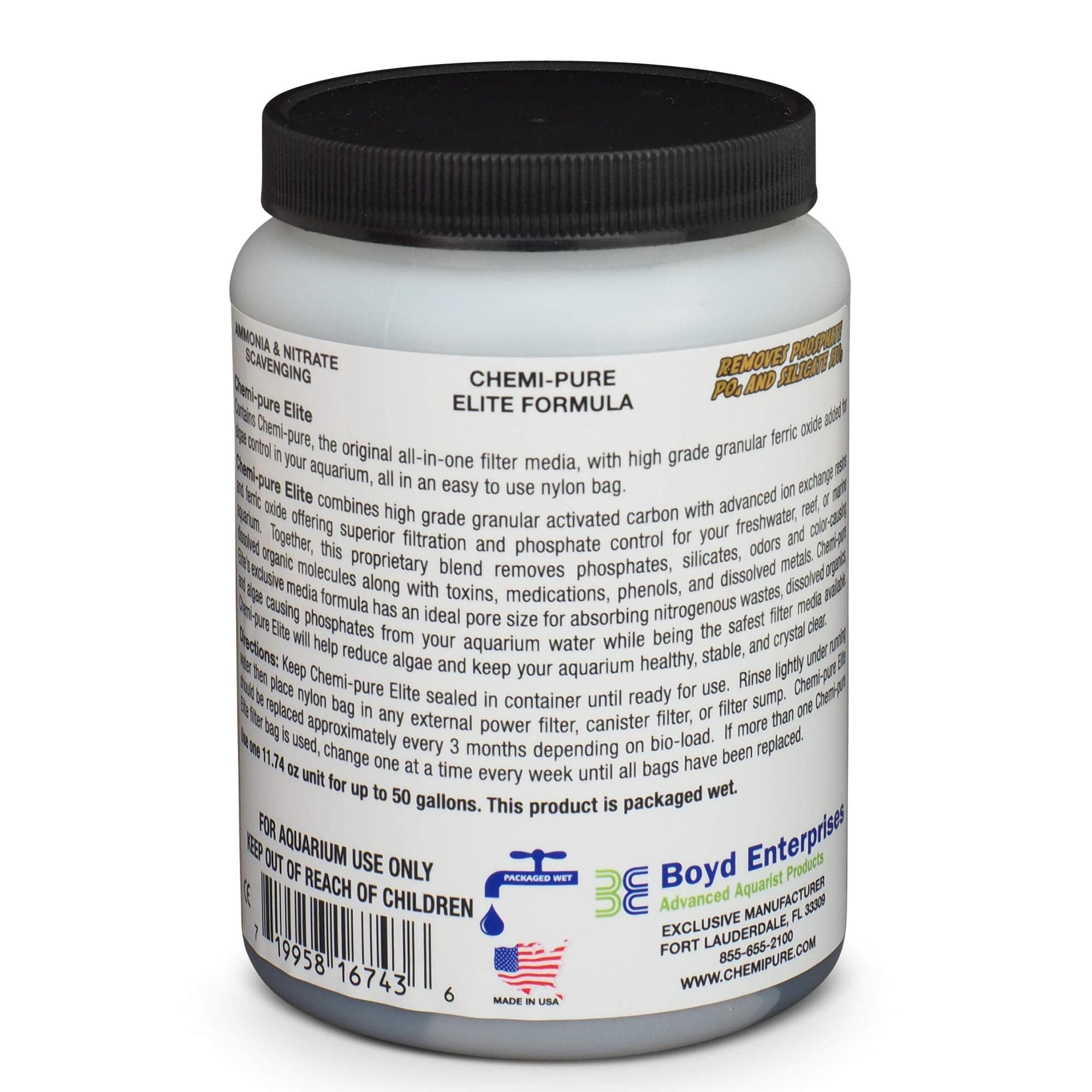 Boyd Enterprises Abe16743 Chemipure Elite For Aquarium, 11.74-Ounce