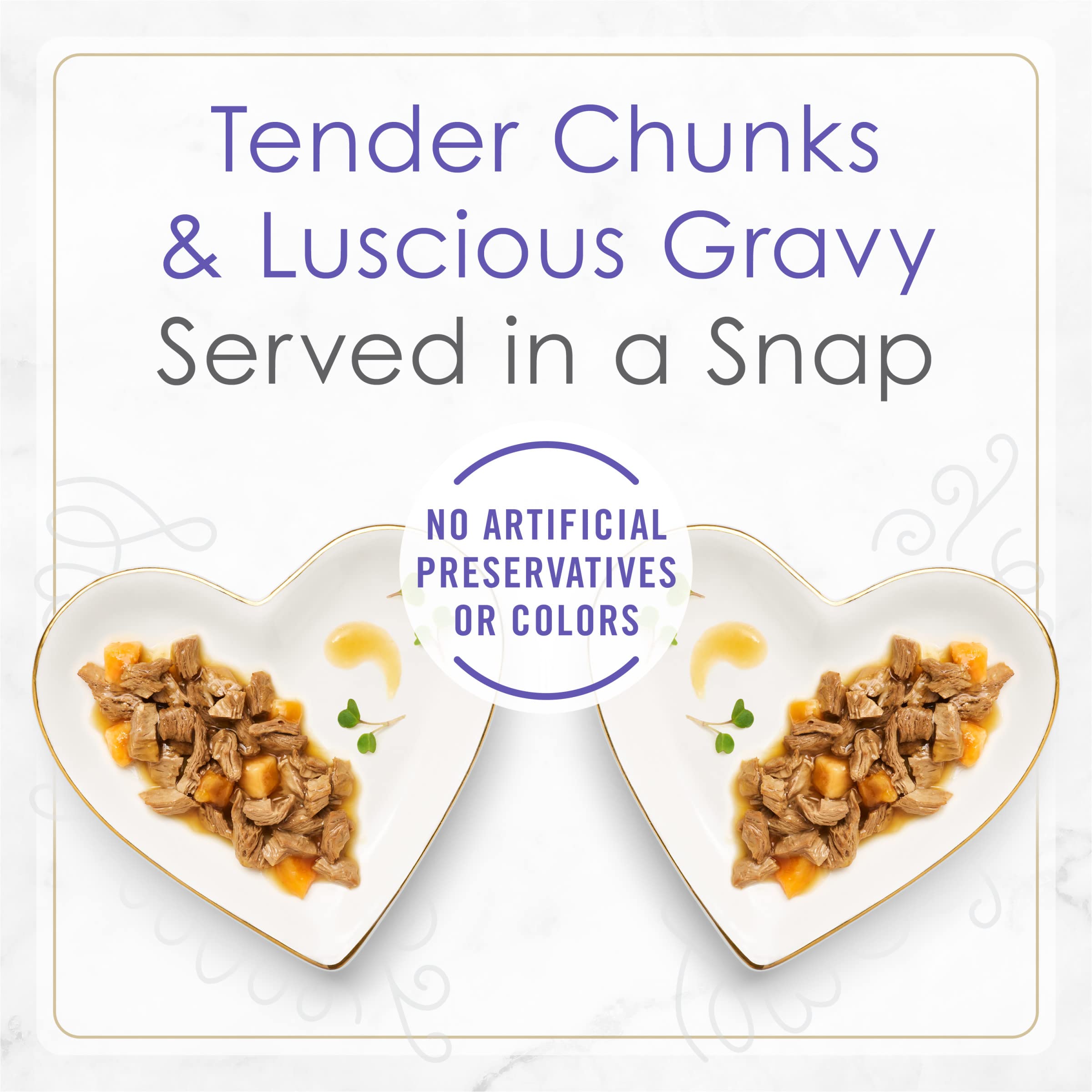 Purina Fancy Feast Petites With Roasted Turkey Entr  e with Sweet Potato in Gravy Gourmet Wet Cat Food - (Pack of 12) 2.8 oz. Tu