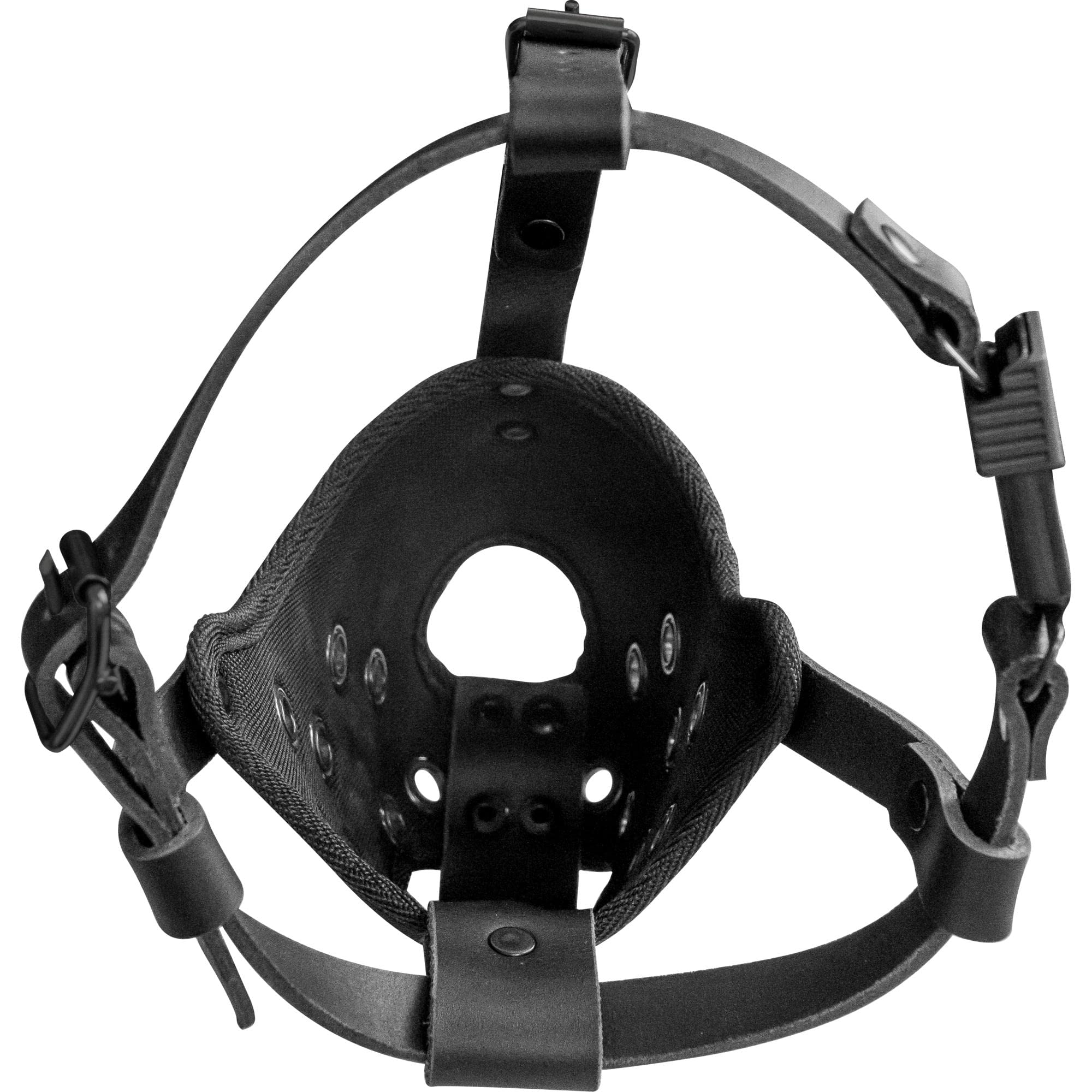 Sprenger Dog Muzzle For Large Dogs No Biting Barking Or Chewing Basket Muzzle With Adjustable Straps For Working Dogs - Black (7