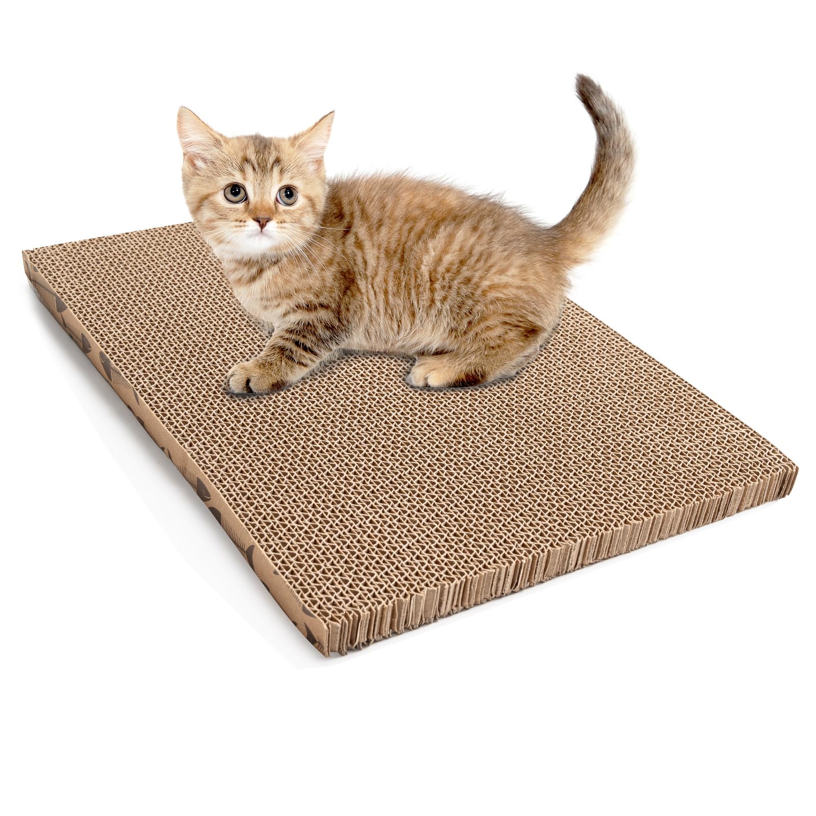 Roadtofree Cat Scratcher Cardboard Cat Scratching Board Cat Scratchers For Indoor Cats Cat Scratch Pad Cat Scratching Pad Cat Ca