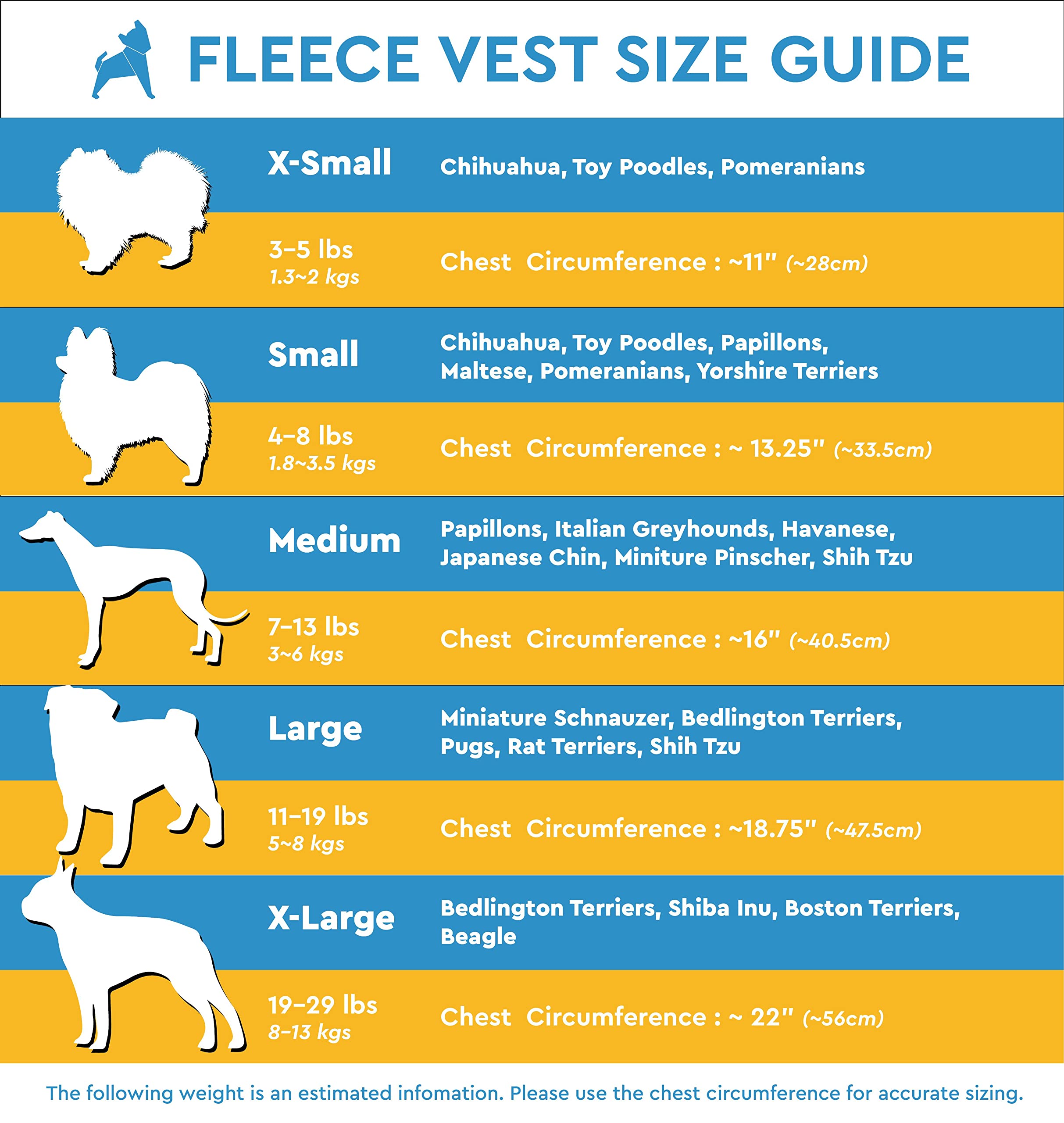 Gooby Fleece Vest Dog Sweater - Deep Blue, X-Large - Warm Pullover Fleece Dog Jacket With O-Ring Leash - Winter Small Dog Sweater Coat - Cold Weather Dog Clothes For Small Dogs Boy Or Girl