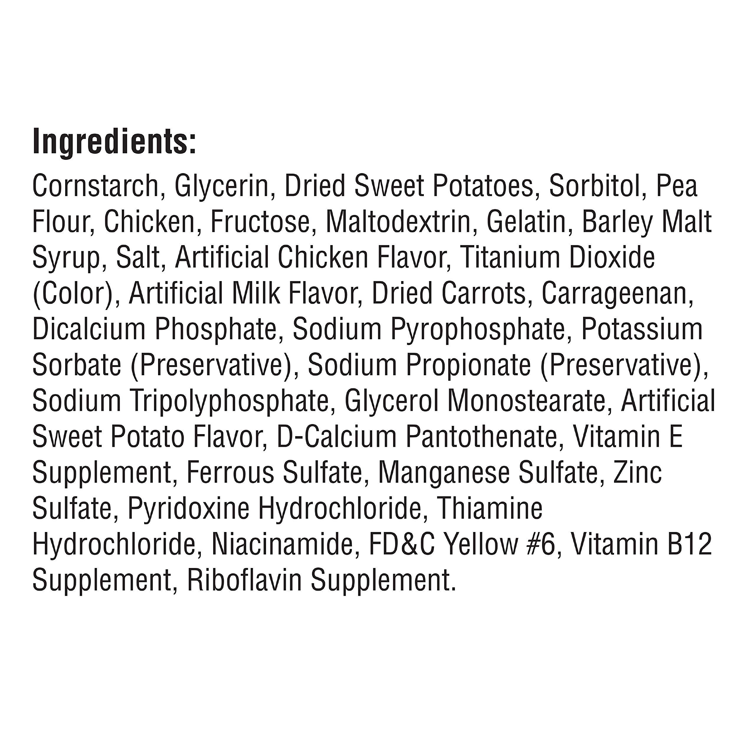 SmartBones Mini Chews with Real Sweet Potato 32 Count, Rawhide-Free Chews for Dogs