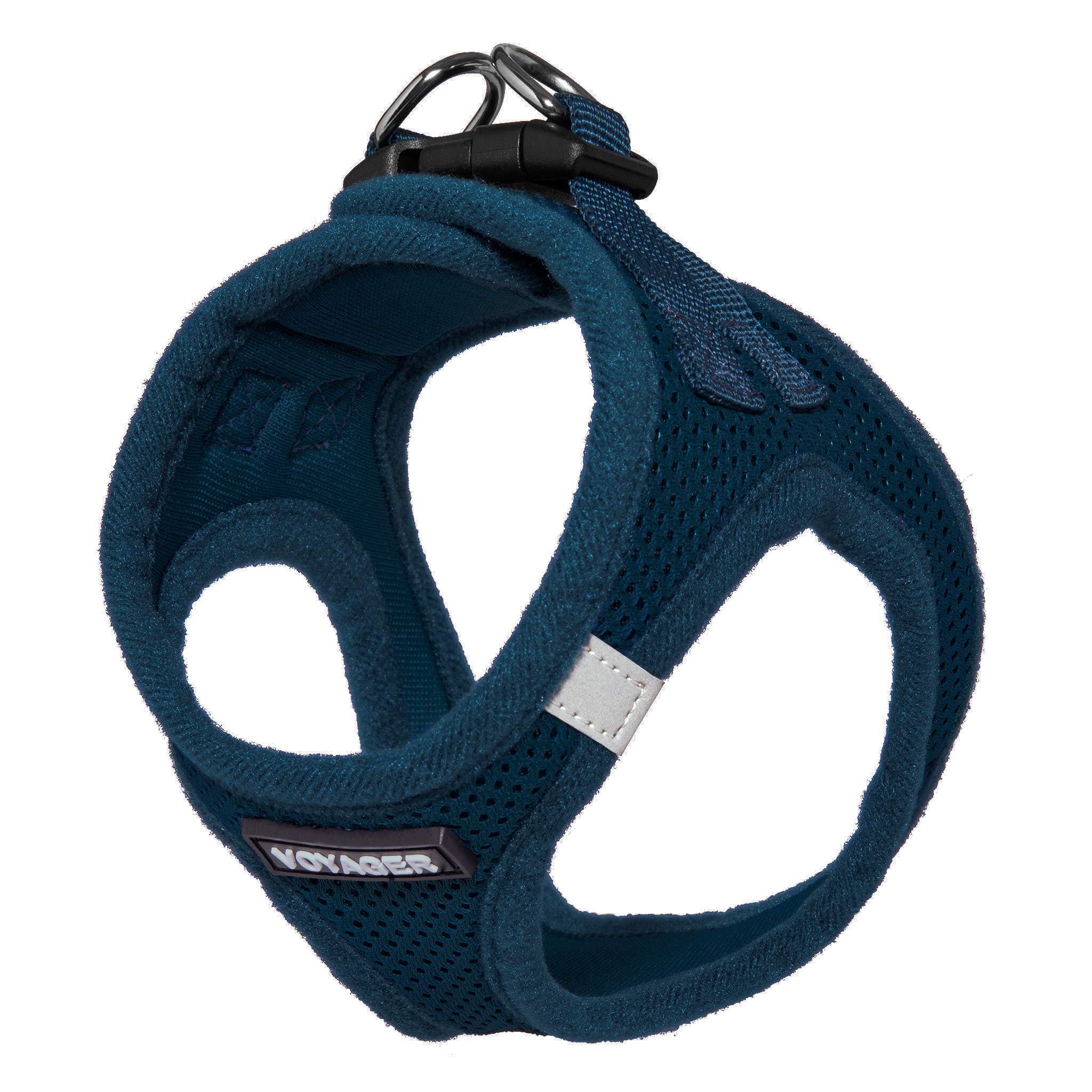 Voyager Step-In Air Dog Harness - All Weather Mesh Step In Vest Harness For Small And Medium Dogs And Cats By Best Pet Supplies - Harness (Blue), Xs (Chest: 13-14.5')