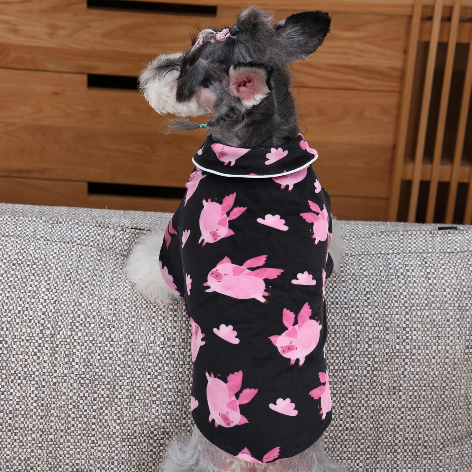 Cutebone Two-Leg Spandex Crystal Velvet Pet Pajamas - Soft, Cozy, And Stretchy Sleepwear For Dogs And Cats Ltp07Xl