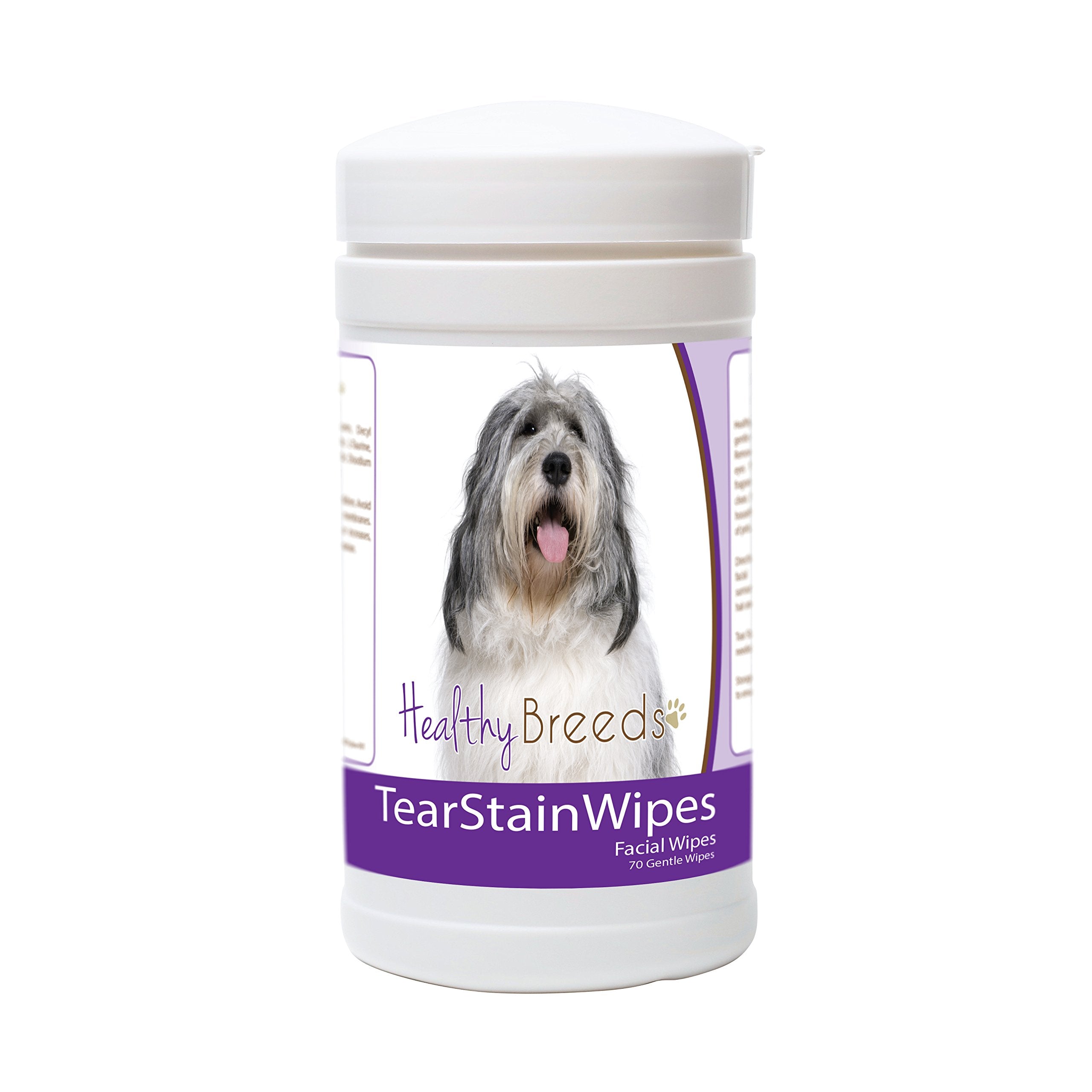 Healthy Breeds Polish Lowland Sheepdog Tear Stain Wipes 70 Count