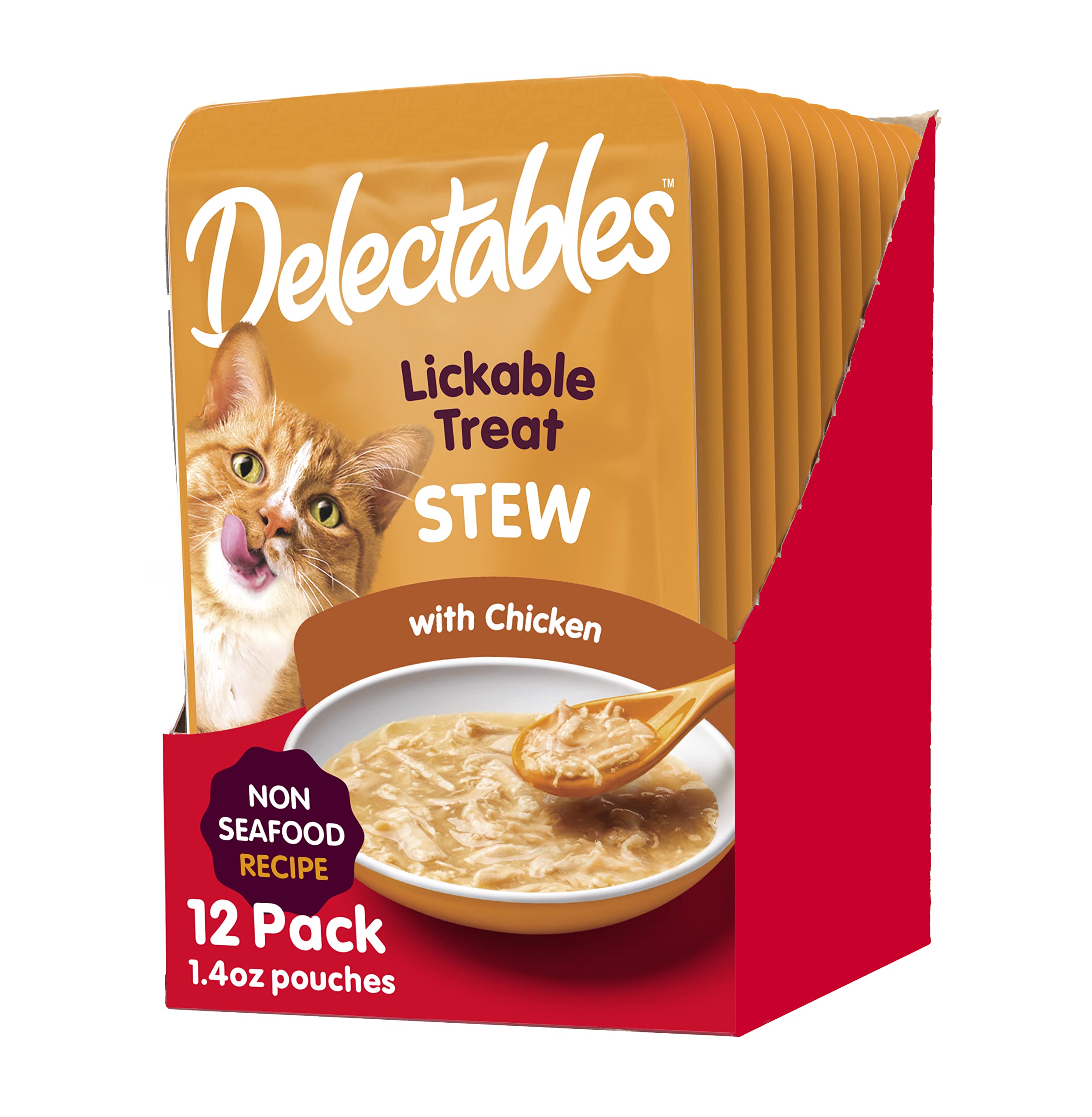 Hartz Delectables Stew Lickable Treat for Cats Chicken