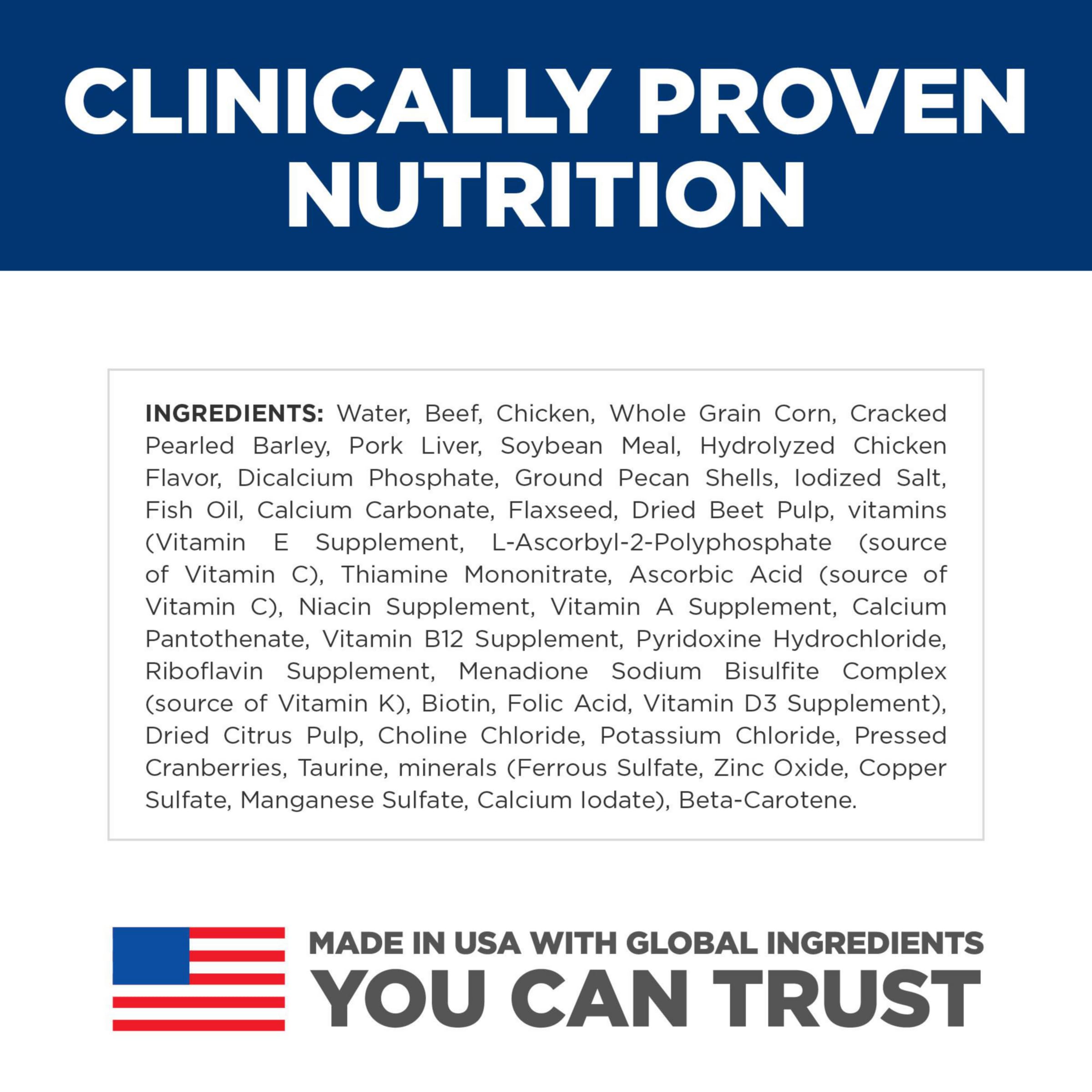 Hills Science Diet Puppy, Puppy, Small & Mini Breeds Puppy Premium Nutrition, Wet Dog Food, Beef & Barley Loaf, 5.8 oz Can, Cas