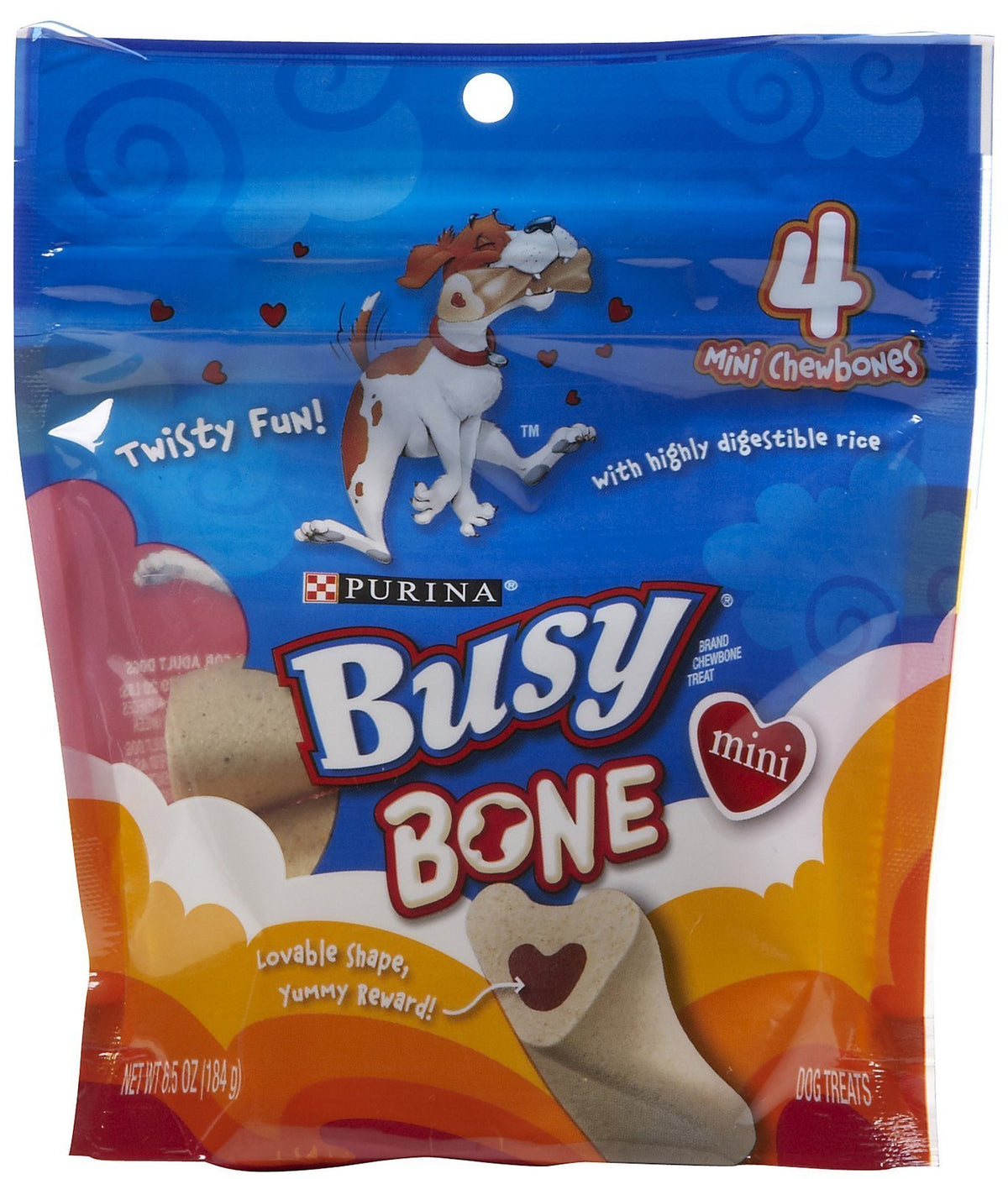 Busy Bone Mini Chew Bone, 6.5 Oz