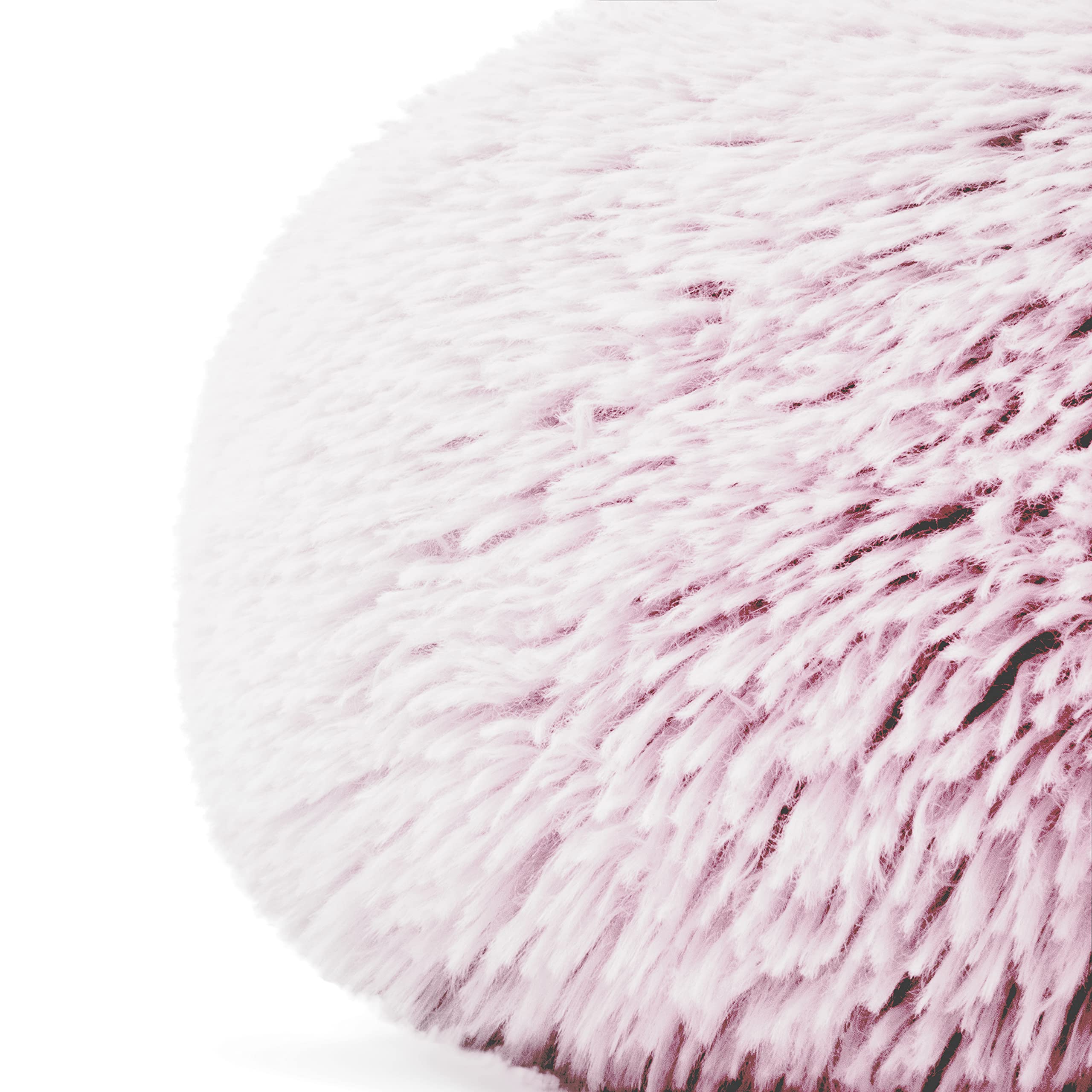 The Dogs Bed Sound Sleep Original Calming Dog & Cat Bed, Anti-Anxiety Plush Faux Fur Donut Nest Snuggler, with Removable Cover,