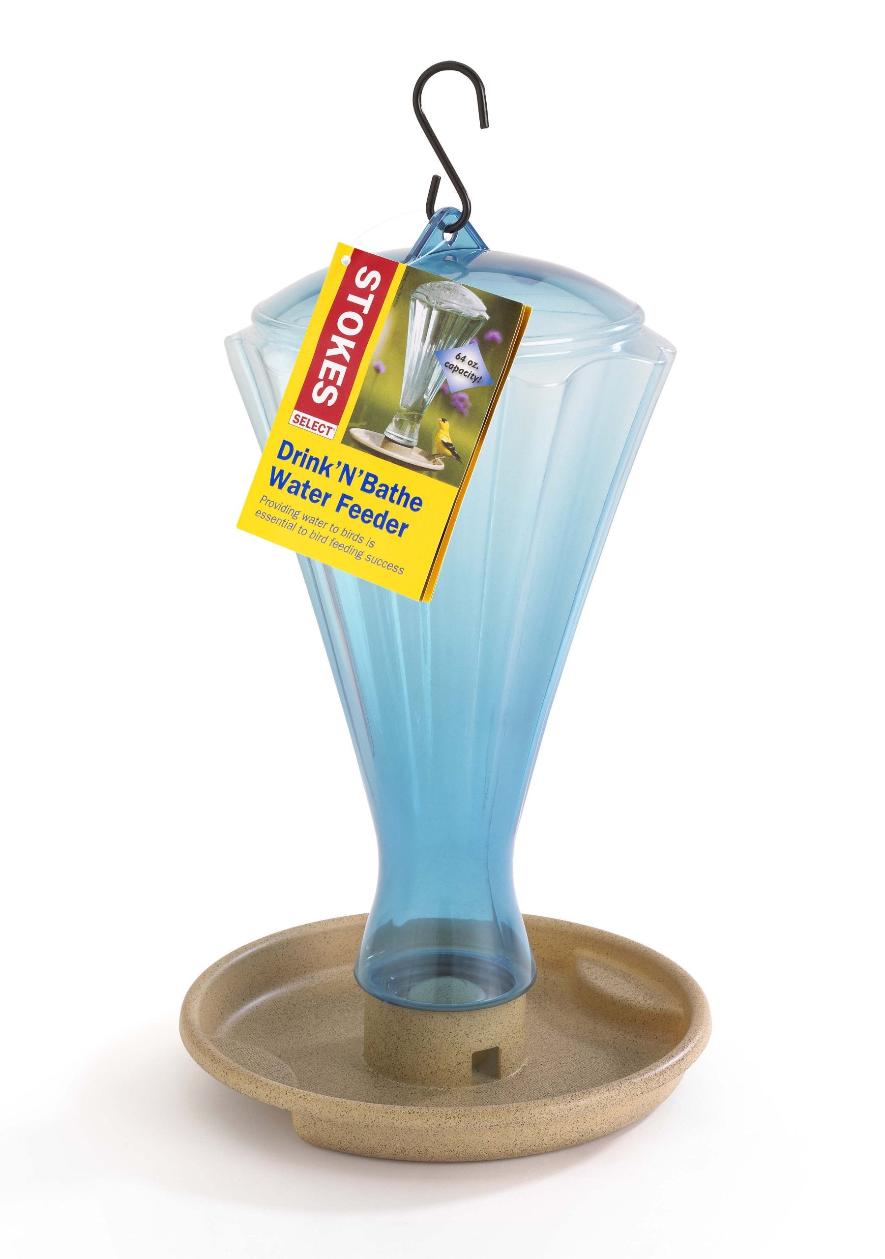 Stokes Select DrinkNBathe Water Feeder, 64 fl oz Capacity