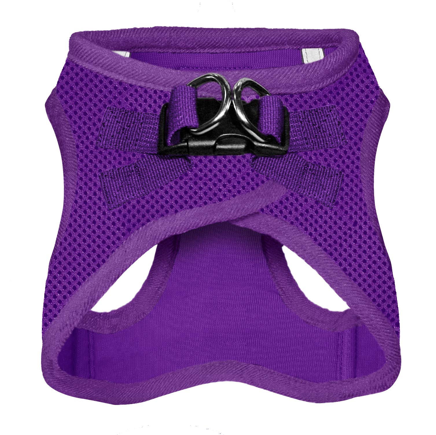 Voyager Step-In Air Dog Harness - All Weather Mesh Step In Vest Harness For Small And Medium Dogs And Cats By Best Pet Supplies - Harness (Purple), Xs (Chest: 13-14.5')