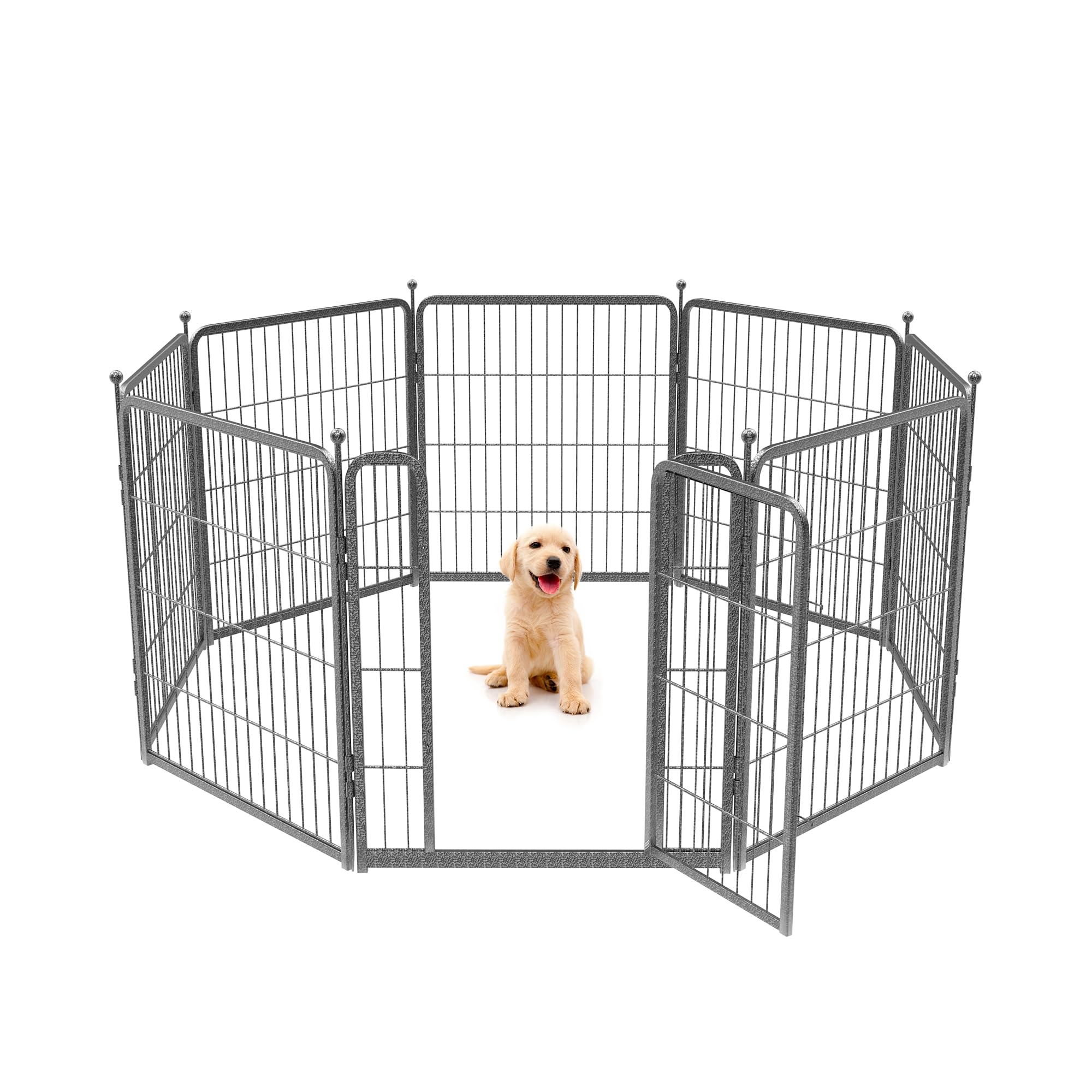 Fxw Aster Dog Playpen Designed For Yard, 8 Panels
