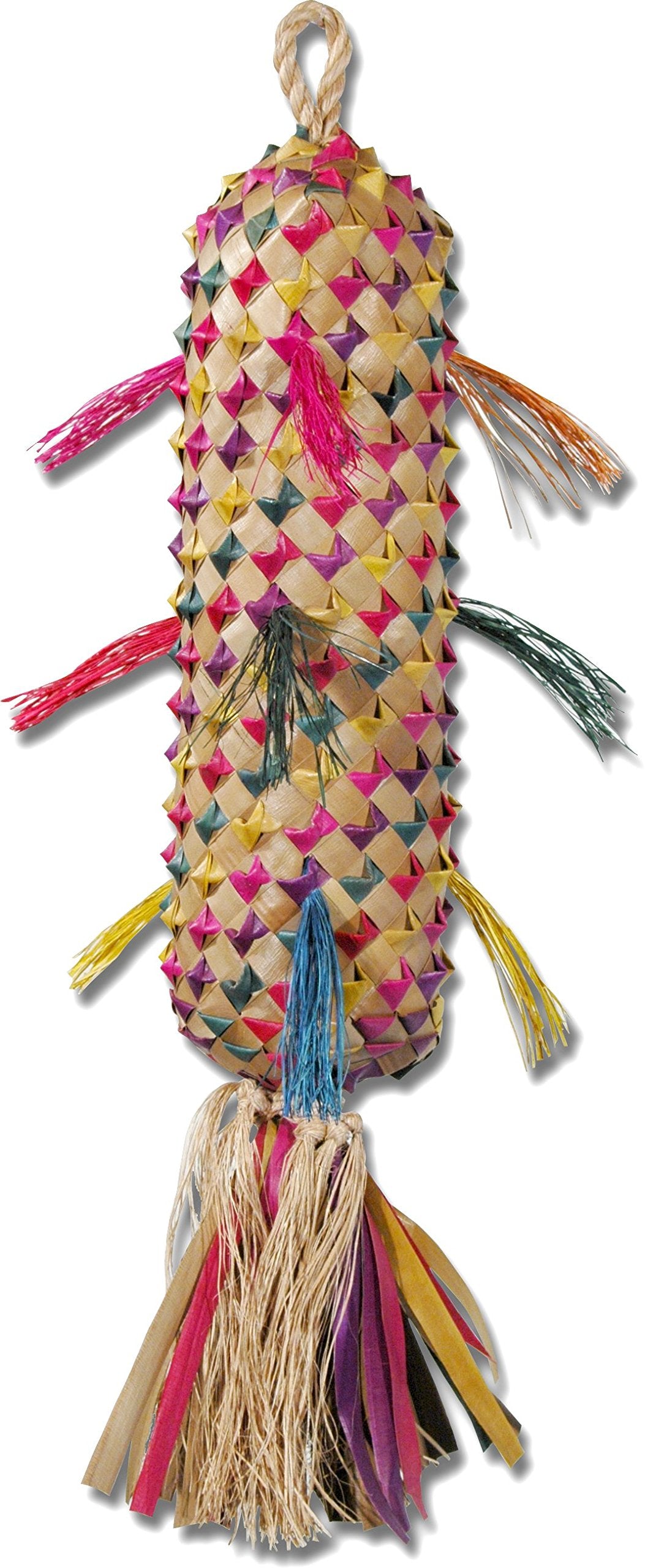 Planet Pleasures Spiked Pinata Sale Pinatas Natural Bird Toy, X-Large/17