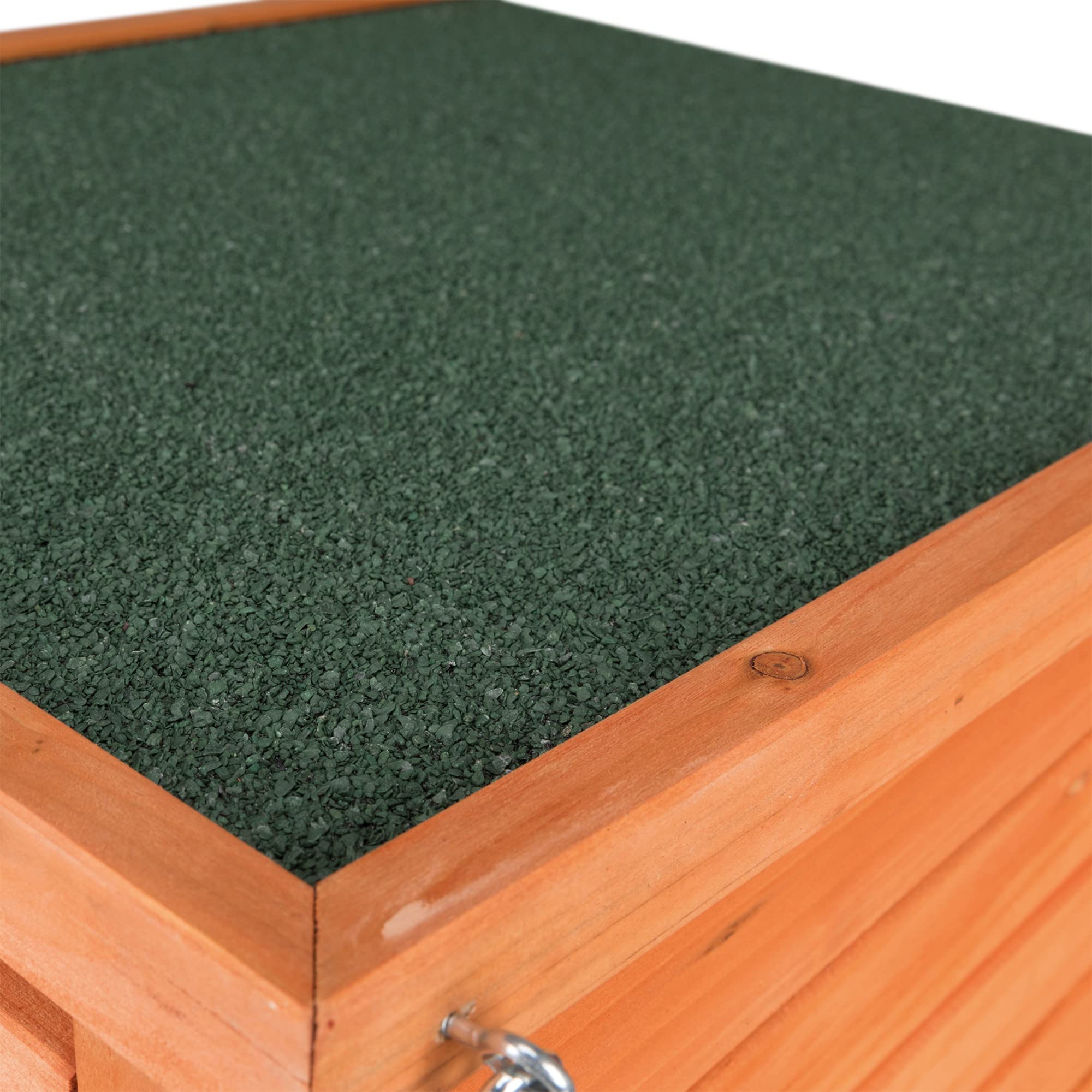 Trixie Small Pet House, Wooden Outdoor Shelter, Weatherproof Pet Home, Ideal For Cats, Rabbits, Bunnies, Guinea Pigs, Brown