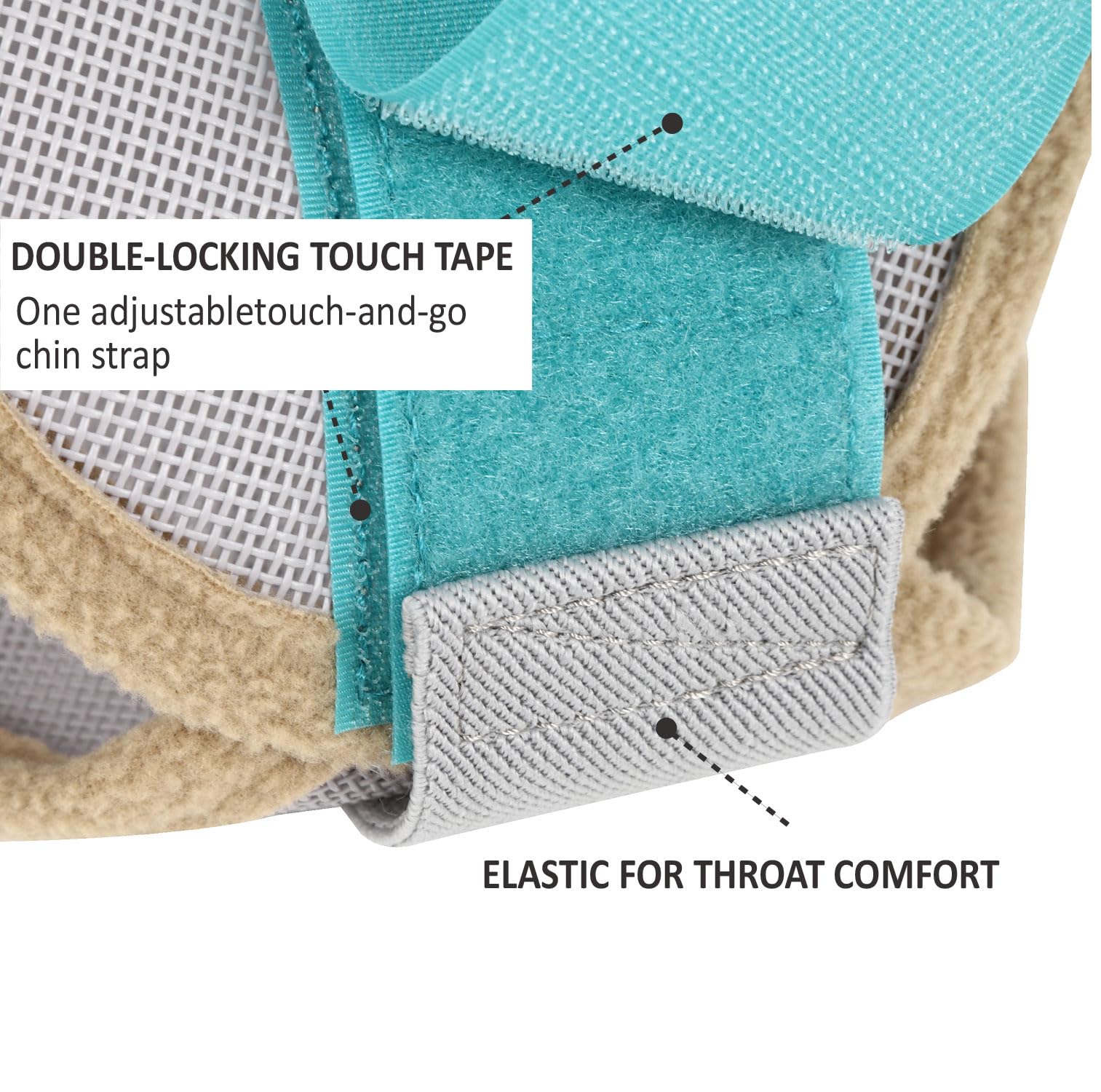 Fly Masks for Horses, Standard No-Ear Flymask, 70% Uv-Block, Breathable Fly Mask for Equines, Durable, Comfortable Fit for All-D