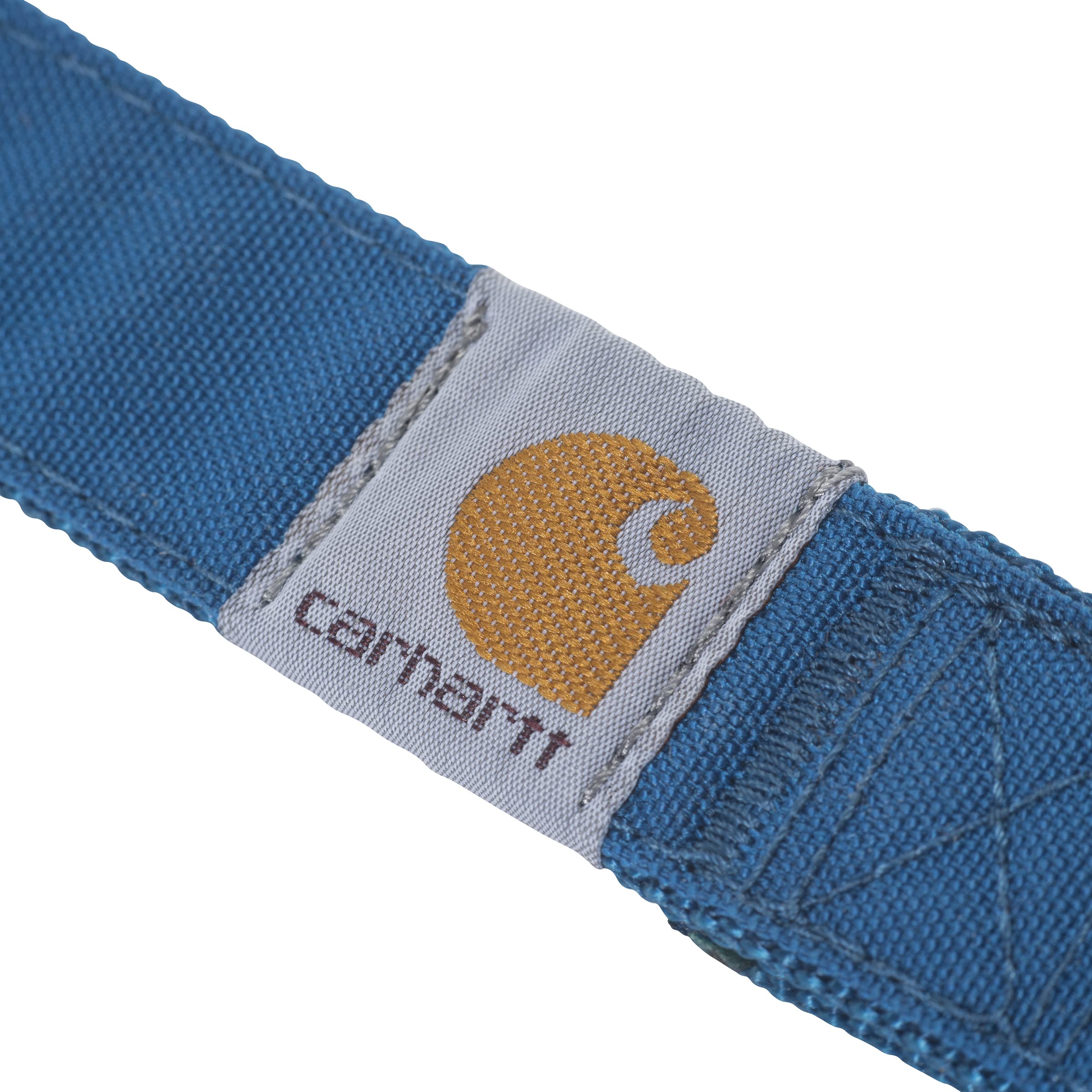 Carhartt Pet Durable Nylon Duck Leashes For Dogs, Reflective Stitching For Visibility, Marine Blue, Large