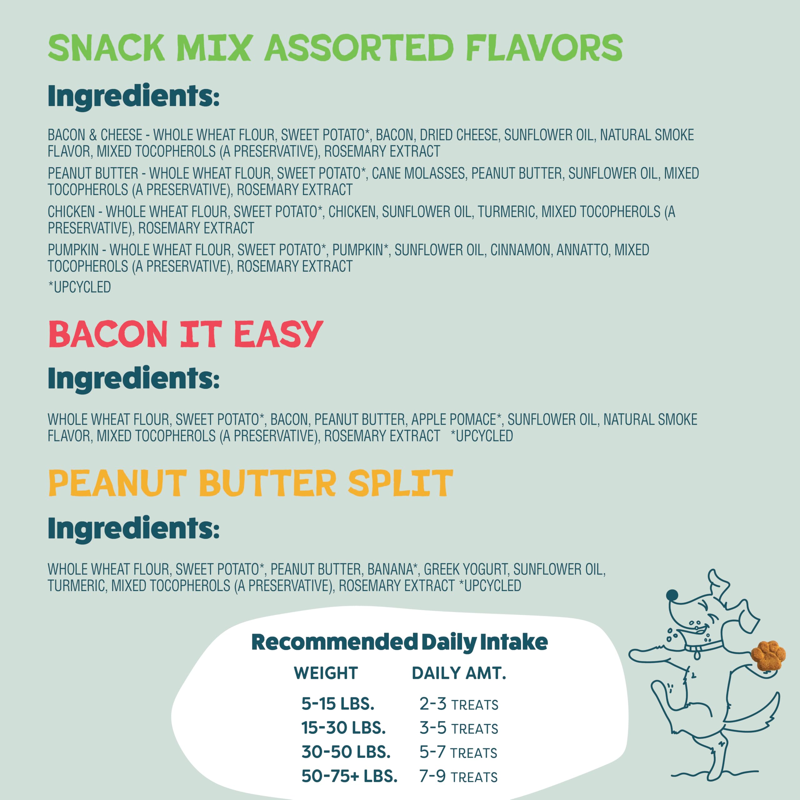 Shameless Pets Crunchy Dog Treats - Variety Pack 3 Boxes - Healthy Dog Biscuits & Cookies Treats for Small, Medium, and Large Do