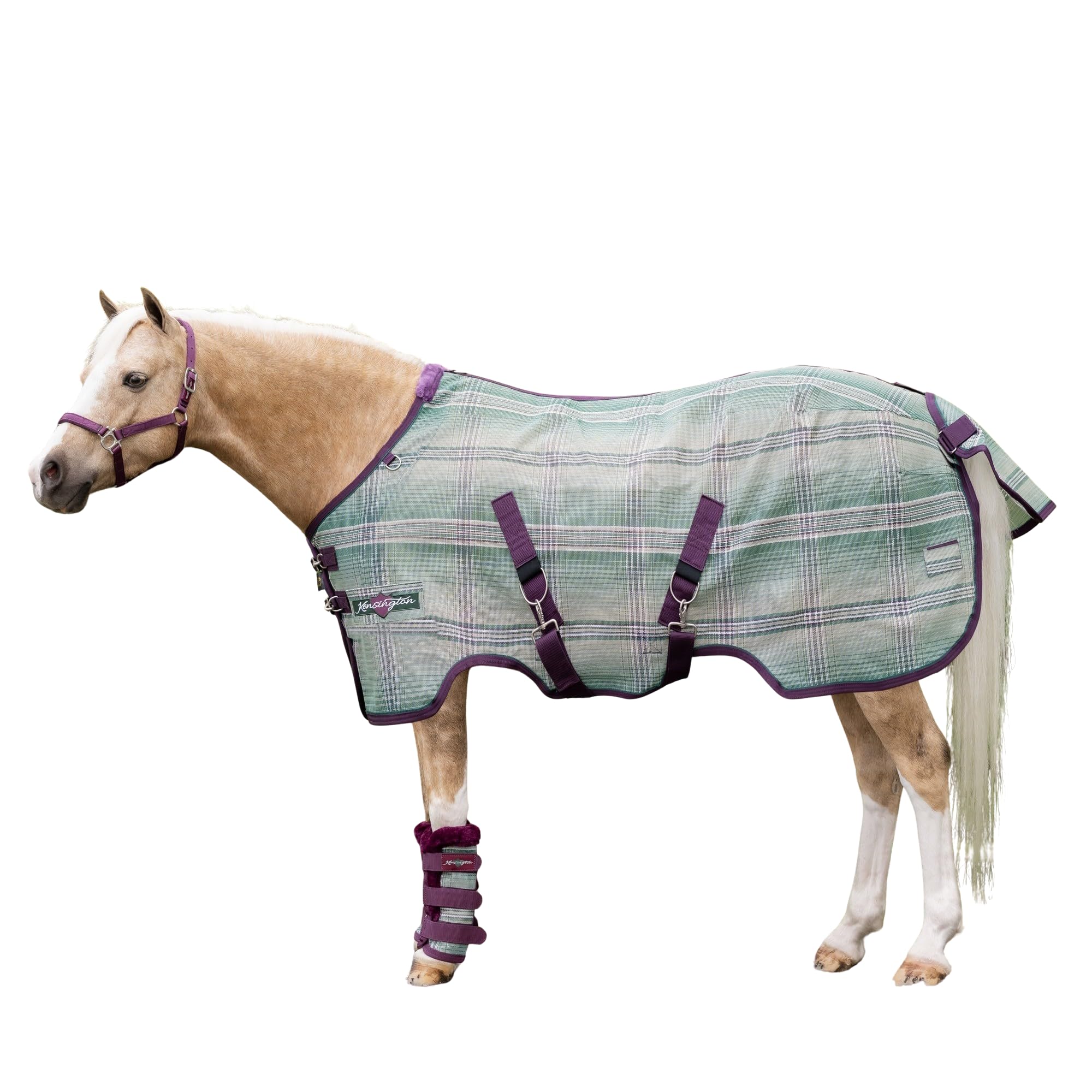 Kensington Pony Protective Sheet SureFit Design for an Ideal Fit Size:57 Color: 2019 - Imperial Jade